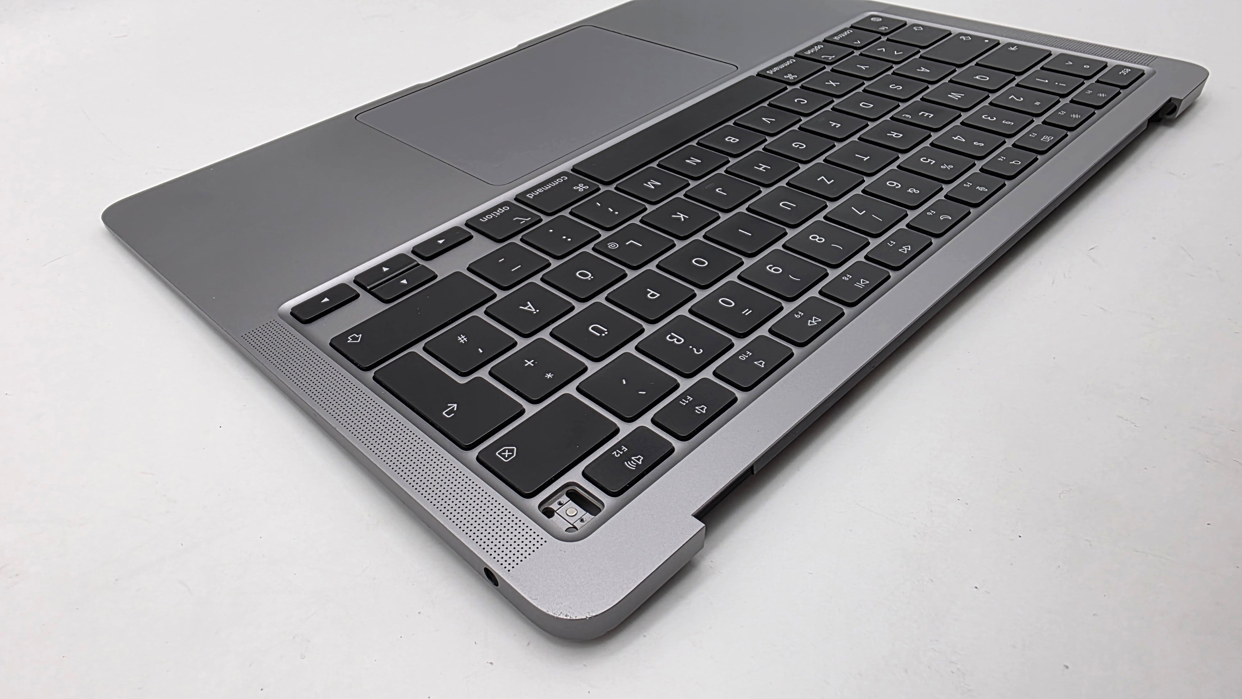 MacBook Air 13" 2020 A2337 Topcase QWERTZ Trackpad Tastatur Grau #T913
