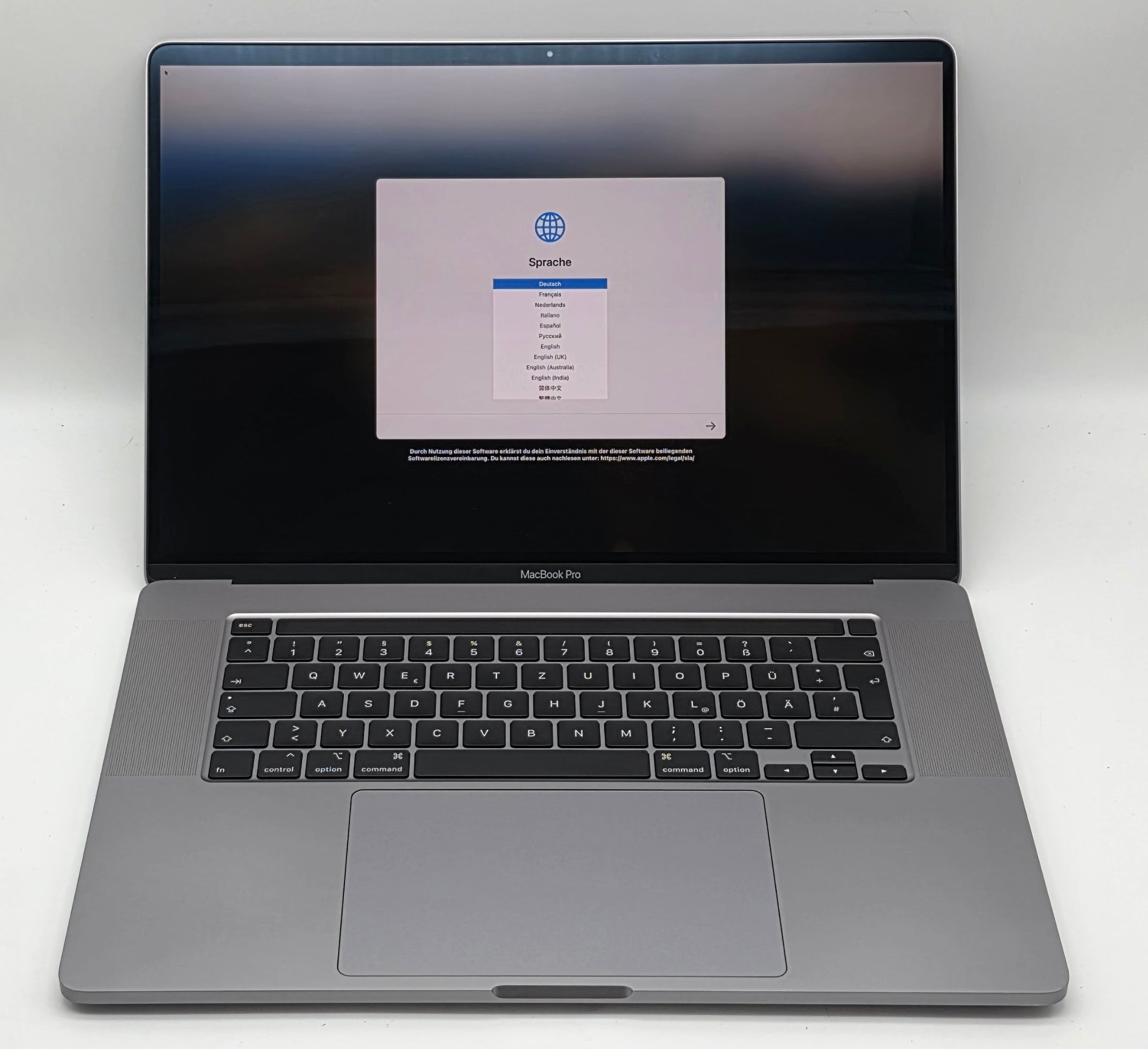 Macbook Pro 16" A2141 2019 2,6GHz i7 16GB 512GB 5300M Spacegrau #PS251