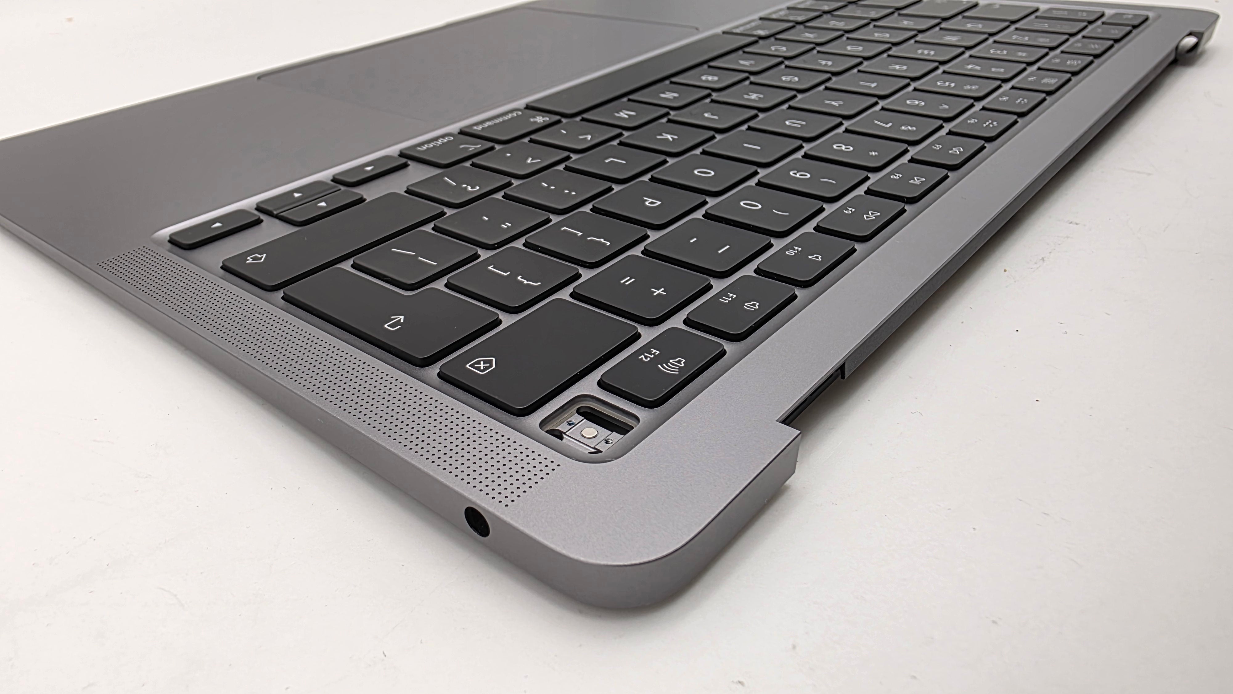 MacBook Air 13" 2020 A2179 Topcase QWERTY UK Tastatur Spacegrau #T927