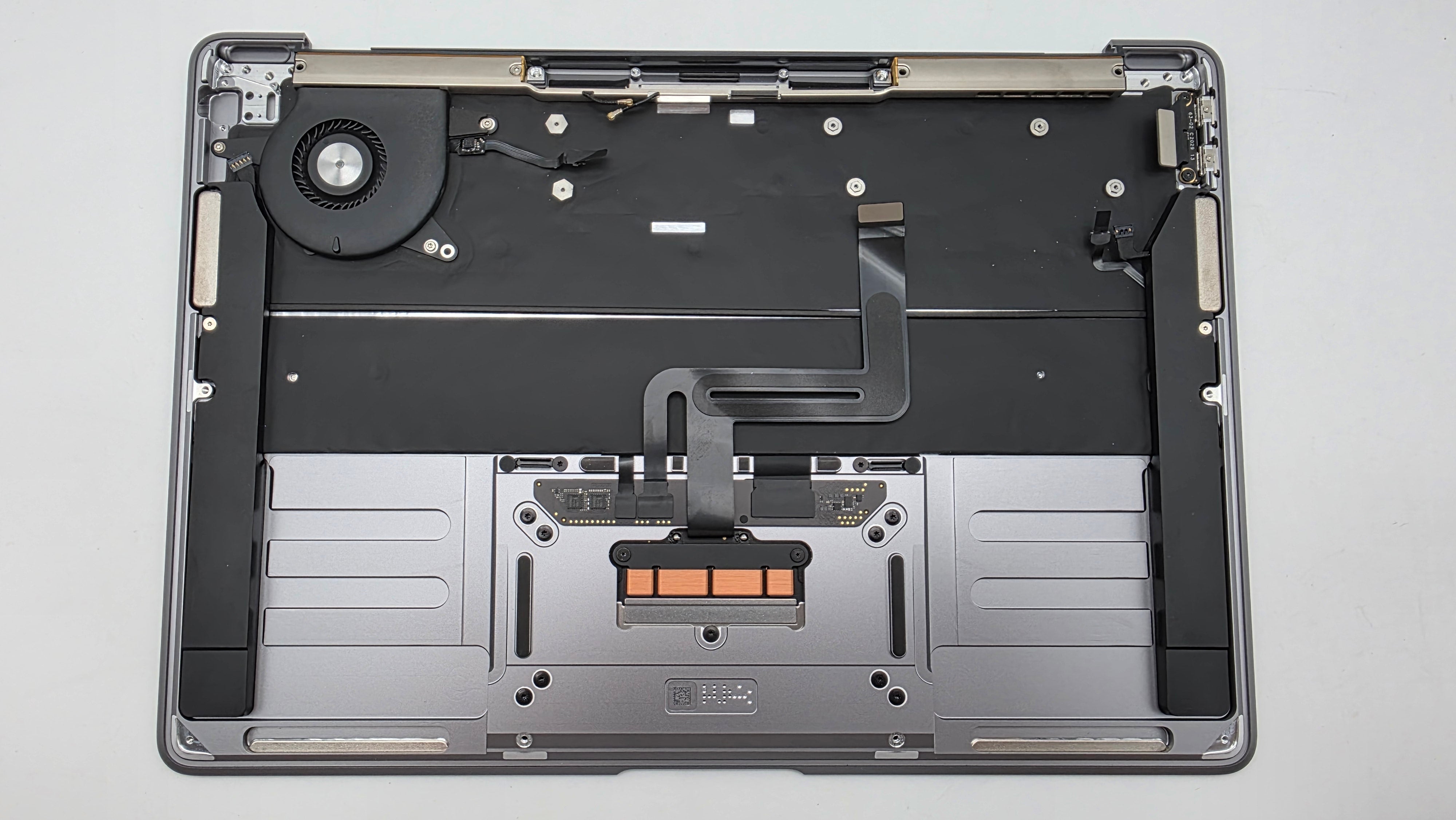 MacBook Air 13" 2020 A2179 Topcase QWERTY UK Tastatur Spacegrau #T927