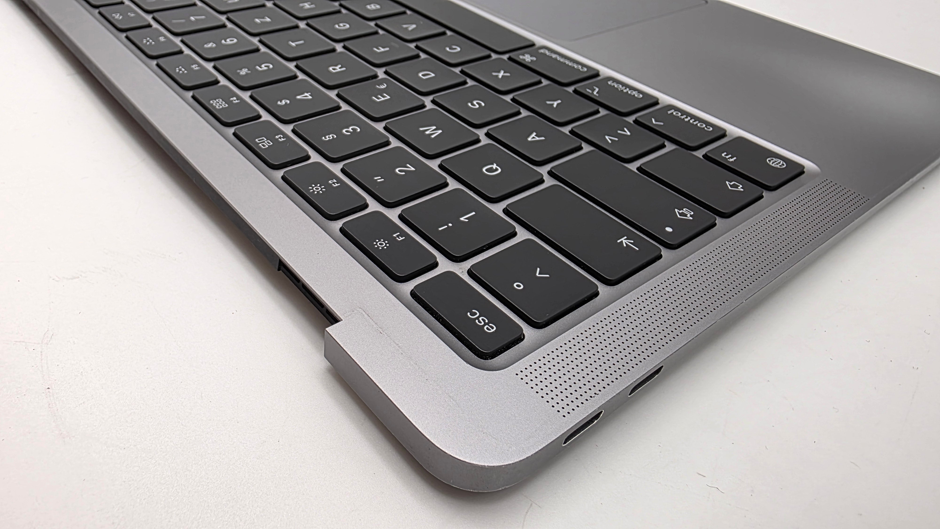 MacBook Air 13" 2020 A2179 Topcase QWERTZ Tastatur Spacegrau #T929