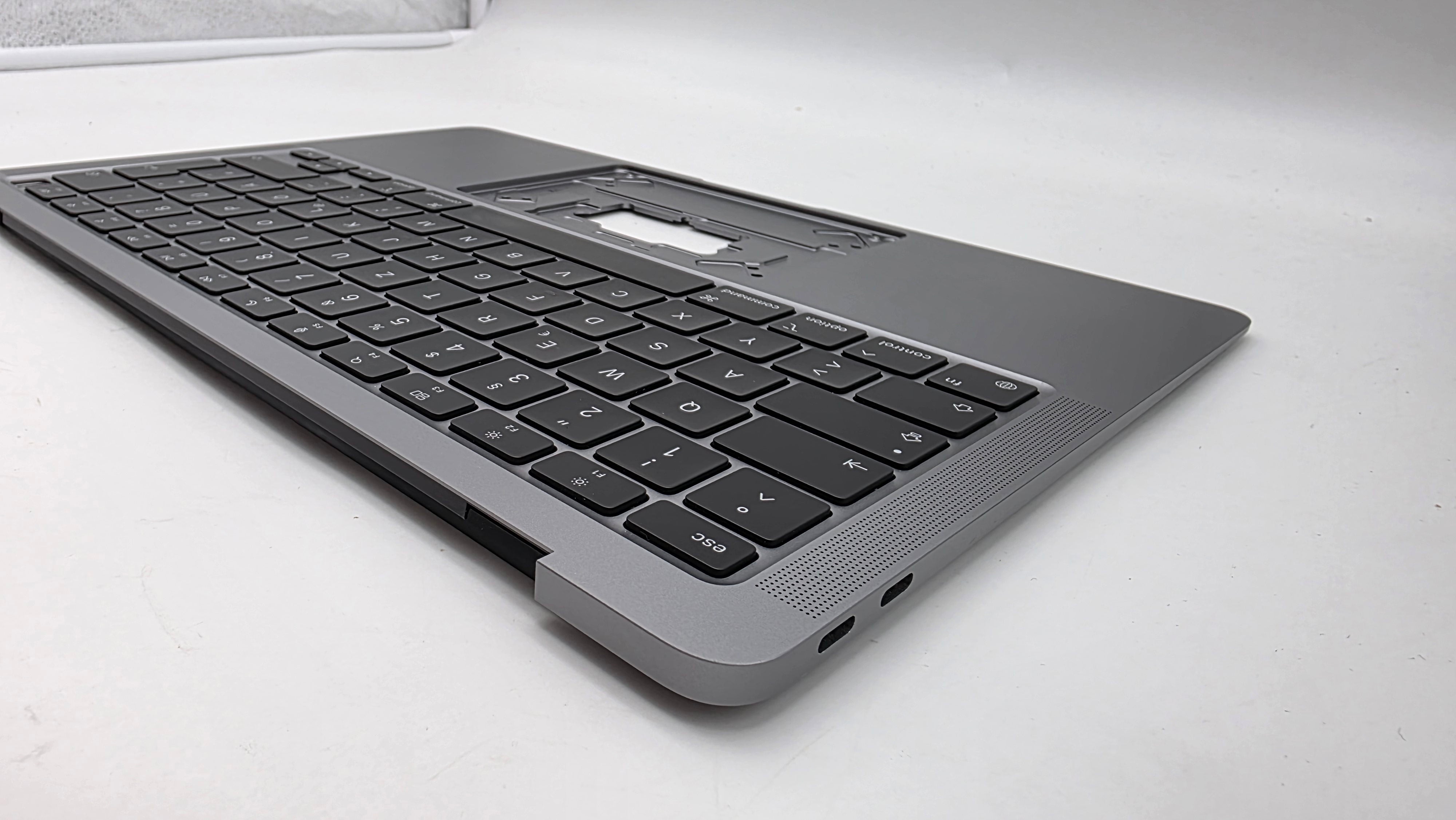 MacBook Air 13" 2020 A2337 Topcase QWERTZ Trackpad Tastatur Grau #T939