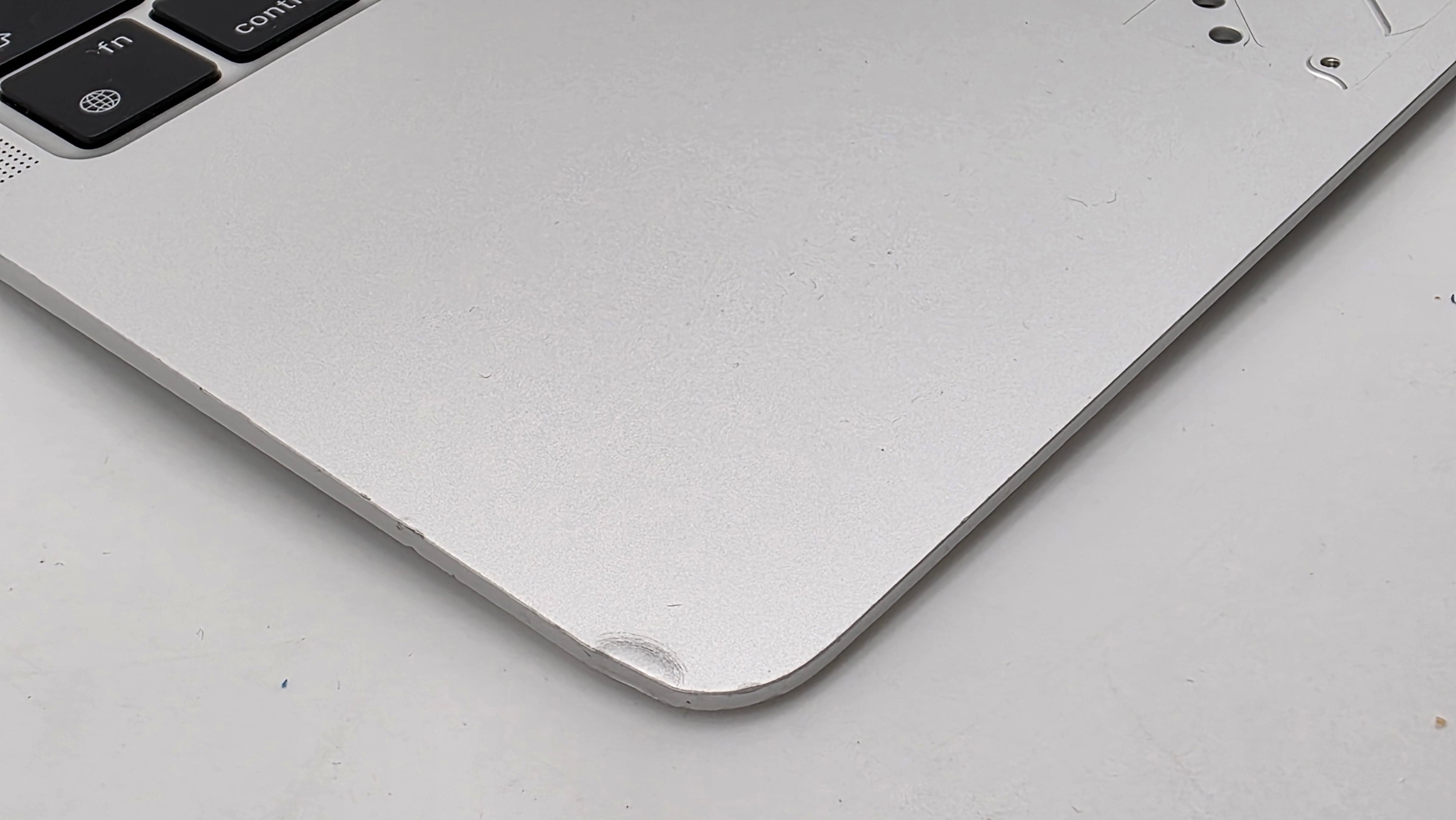 Macbook Pro 13" 2020 2022 A2338 Topcase Akku Tastatur Silber #T942