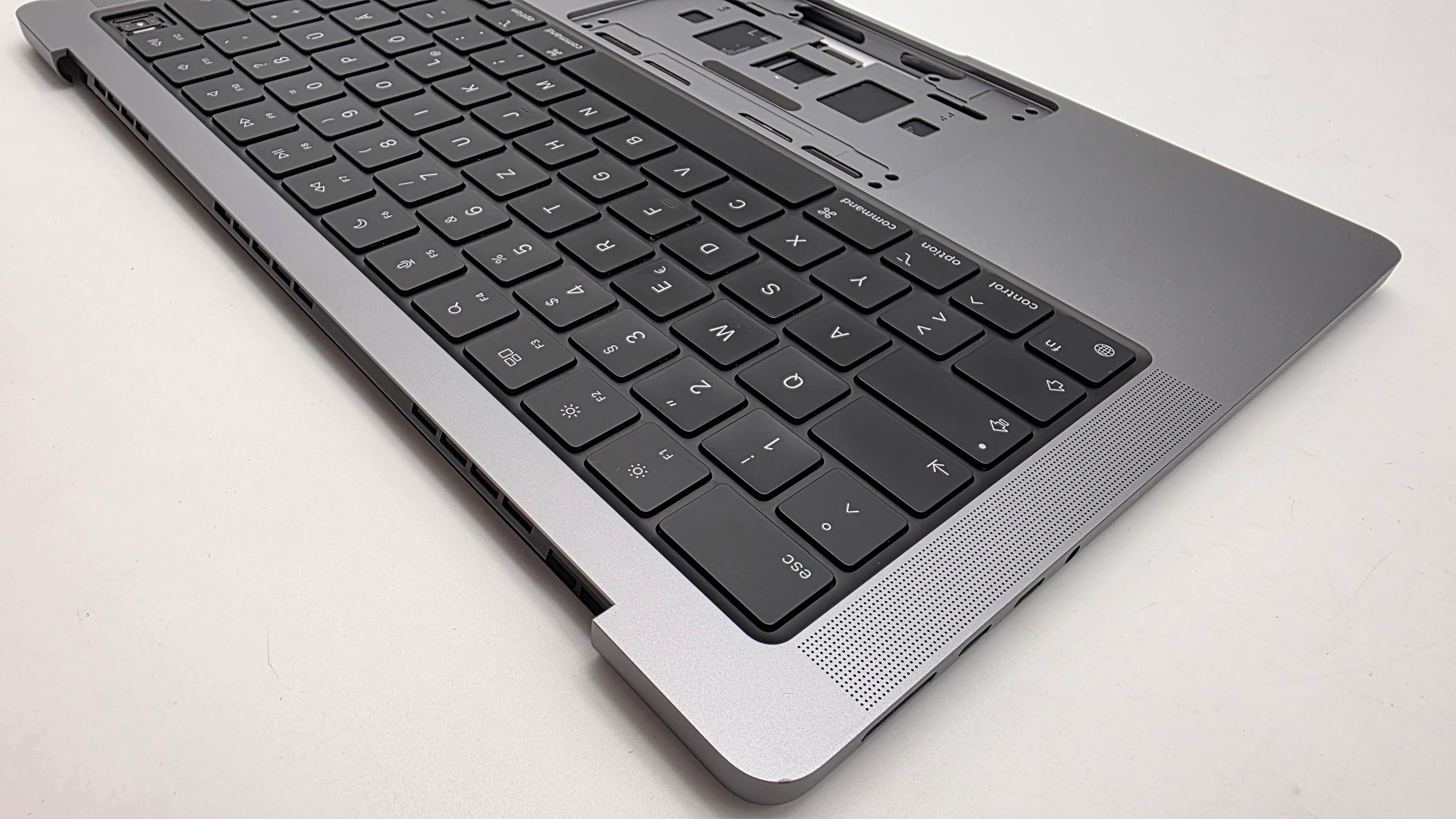 Macbook Pro 14" 2021 A2442 Topcase QWERTZ Tastatur Spacegrau #T947