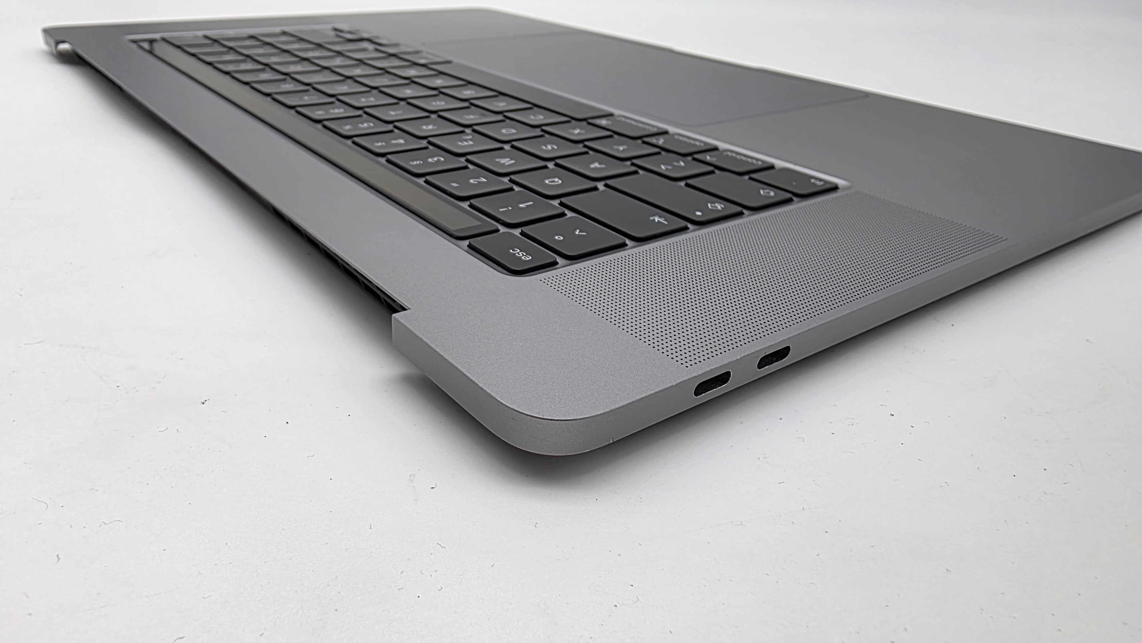 MacBook Pro 16" 2019 A2141 Grau Topcase Tastatur Trackpad Akku QWERTZ #T954