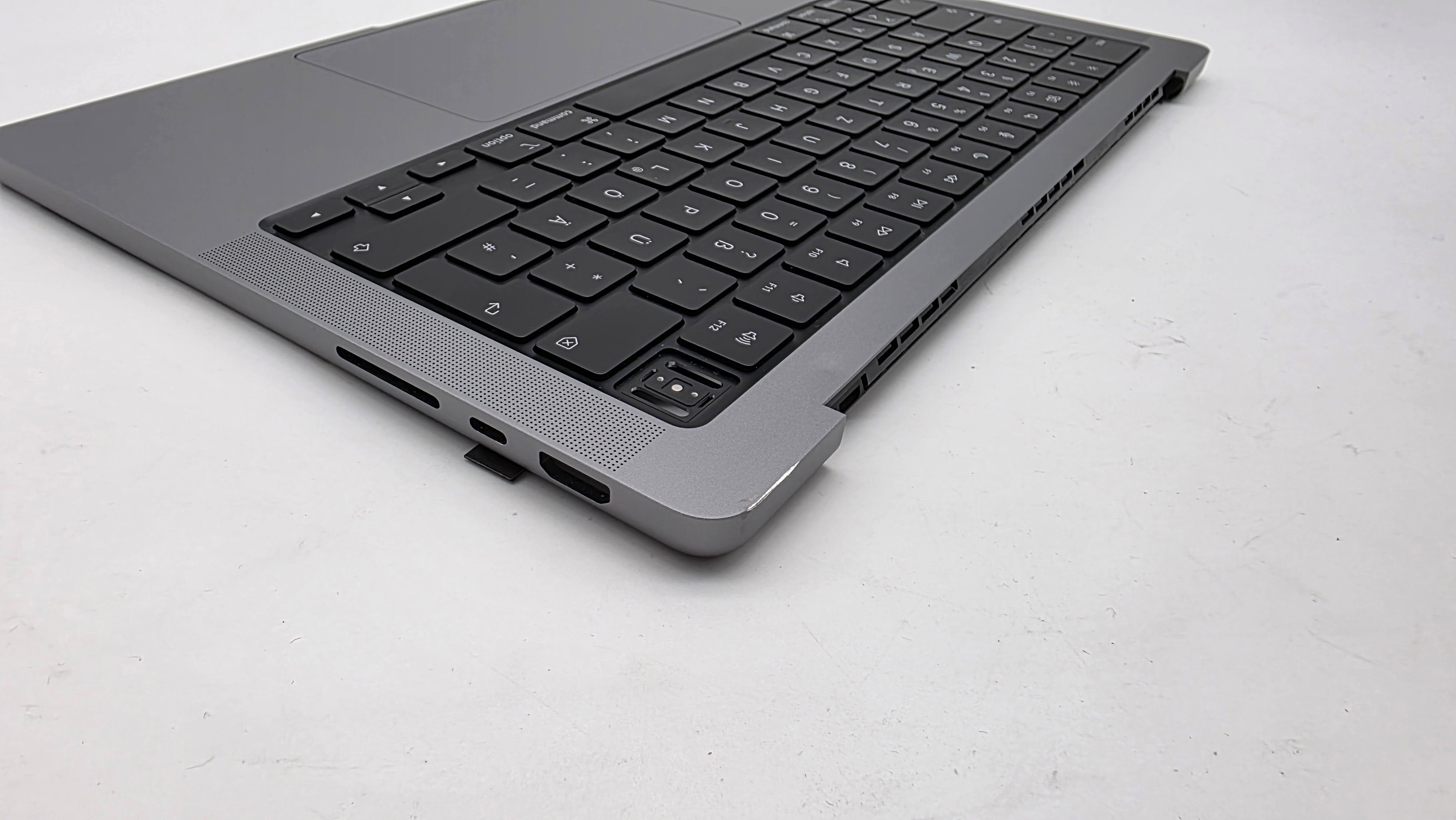 Macbook Pro 14" 2023 A2779 Topcase QWERTZ Tastatur Spacegrau #T956