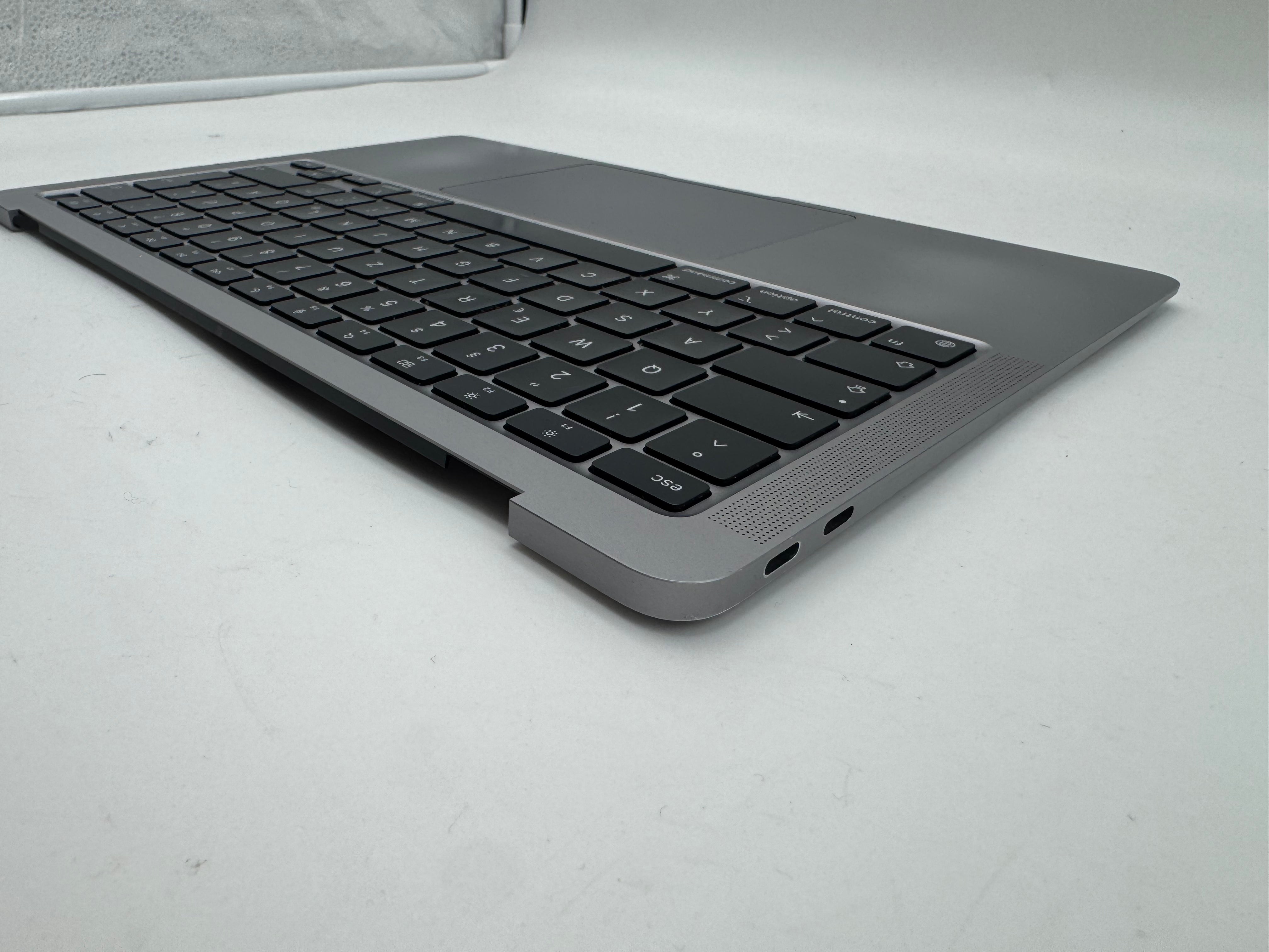 MacBook Air 13" 2020 A2337 Topcase QWERTZ Trackpad Tastatur Grau #T898