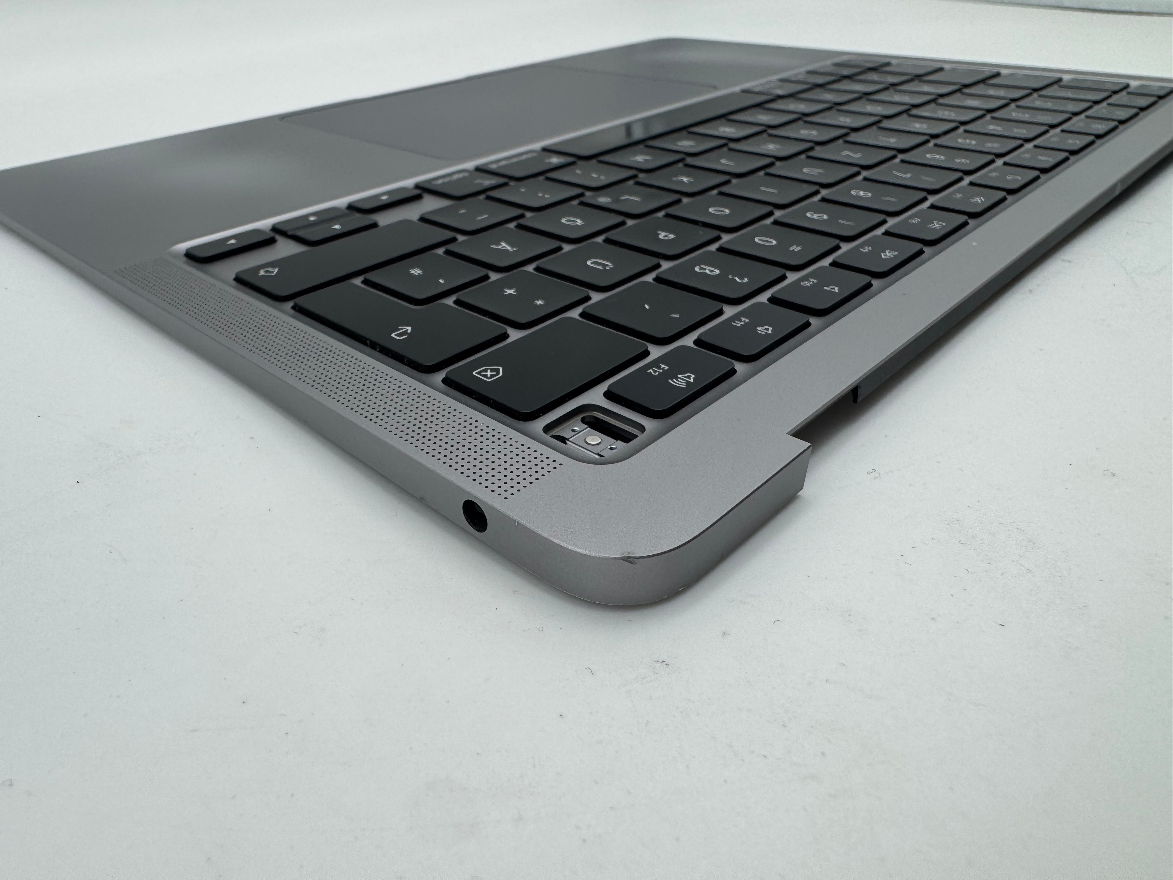 MacBook Air 13" 2020 A2337 Topcase QWERTZ Trackpad Tastatur Grau #T898