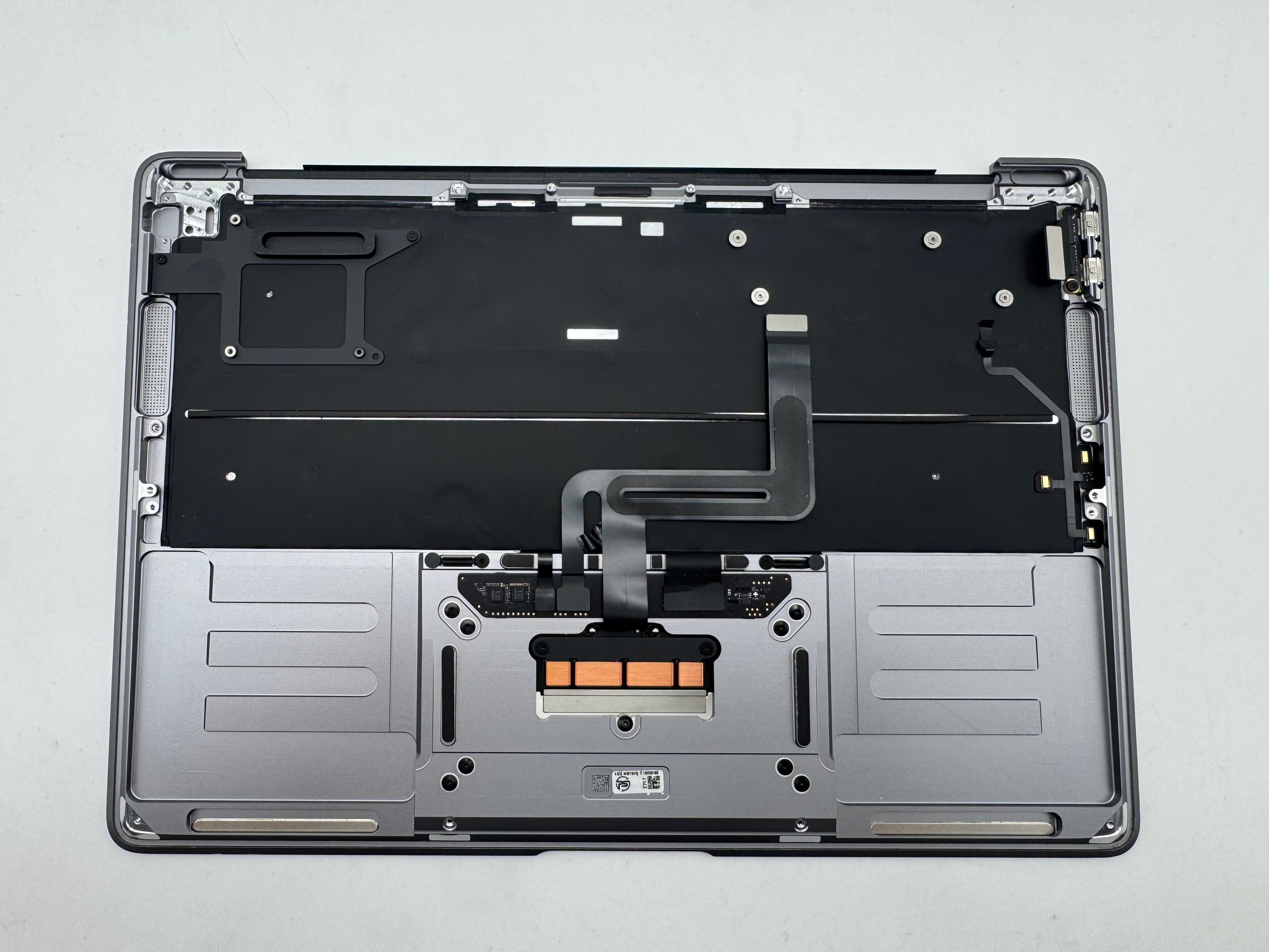 MacBook Air 13" 2020 A2337 Topcase QWERTZ Trackpad Tastatur Grau #T898