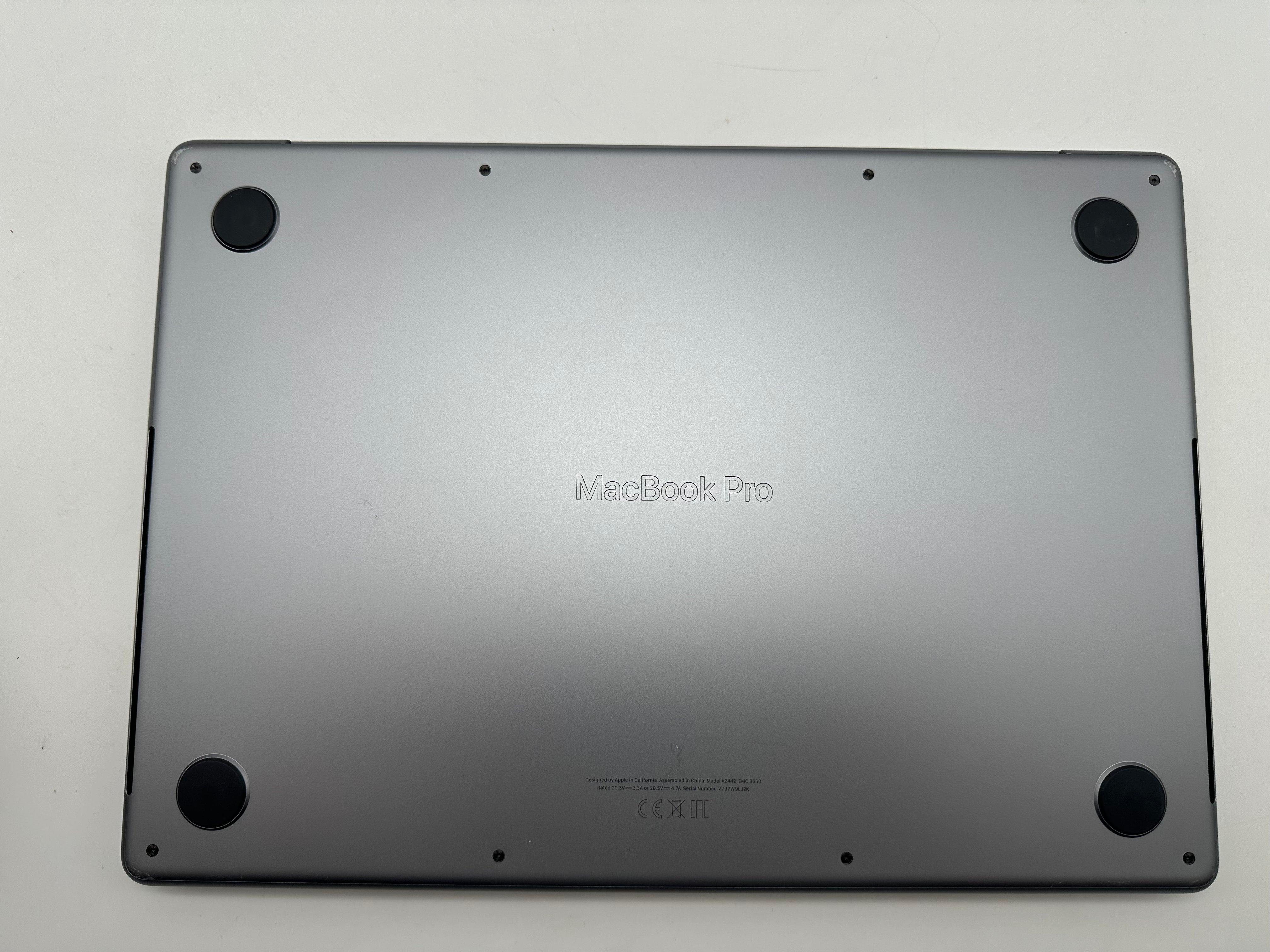 Macbook Pro 14" A2442 2021 M1 Pro 32GB 512GB 16C Spacegrau MwSt. #PS291