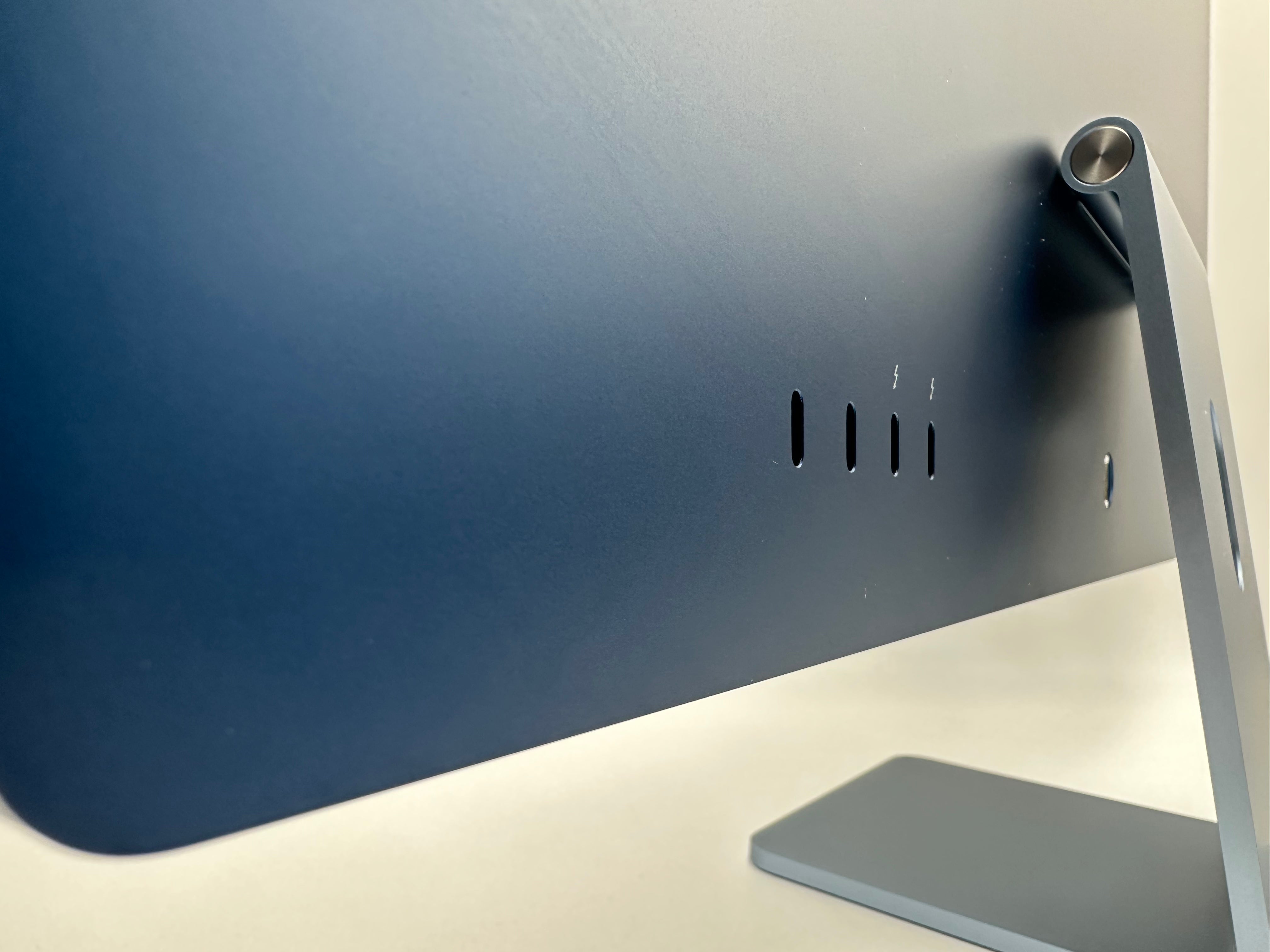 Apple iMac 24" 2021 A2438 Blau Gehäuse Standfuß Lautsprecher Lüfter