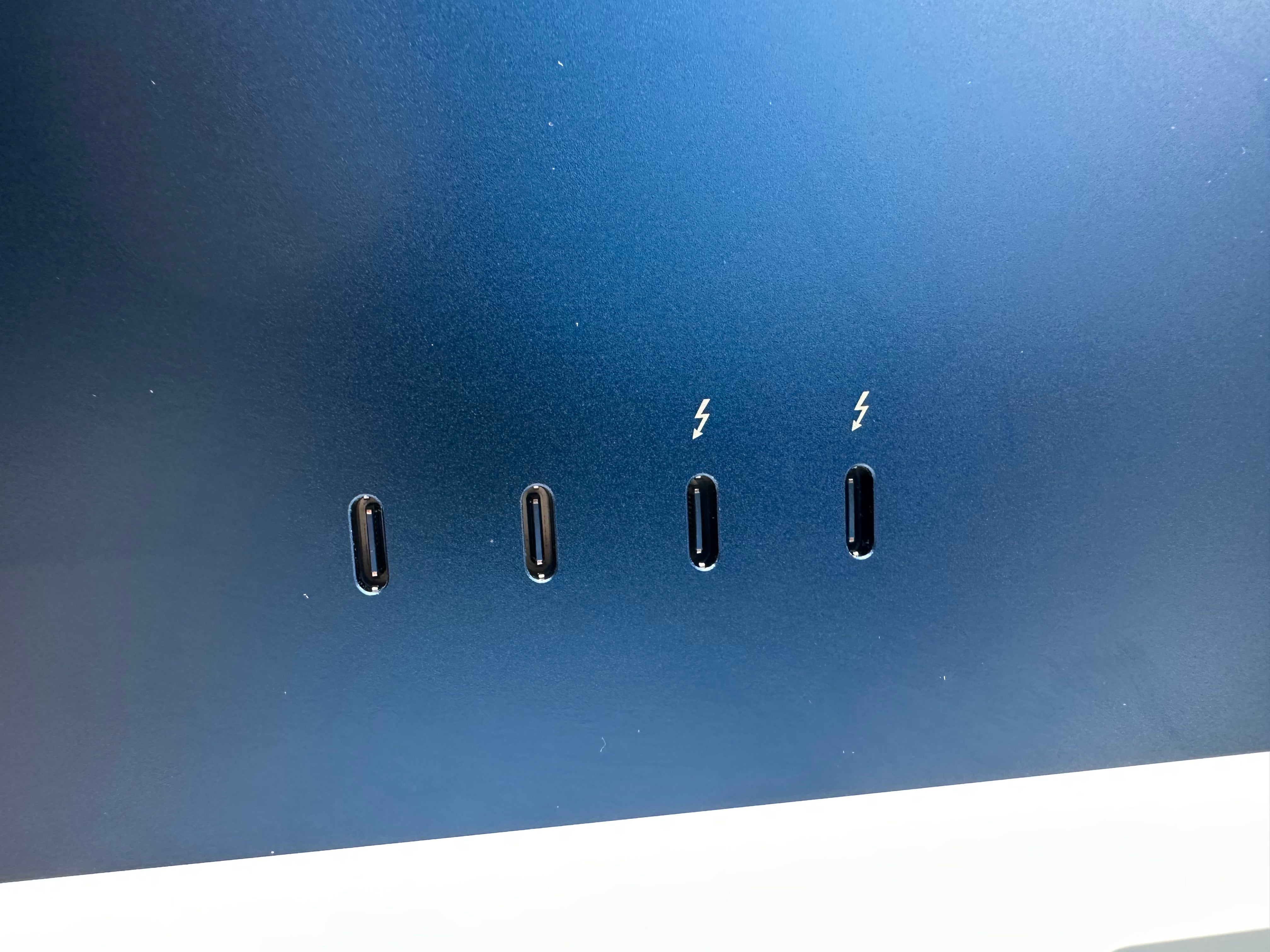 Apple iMac 24" 2021 A2438 Blau Gehäuse Standfuß Lautsprecher Lüfter