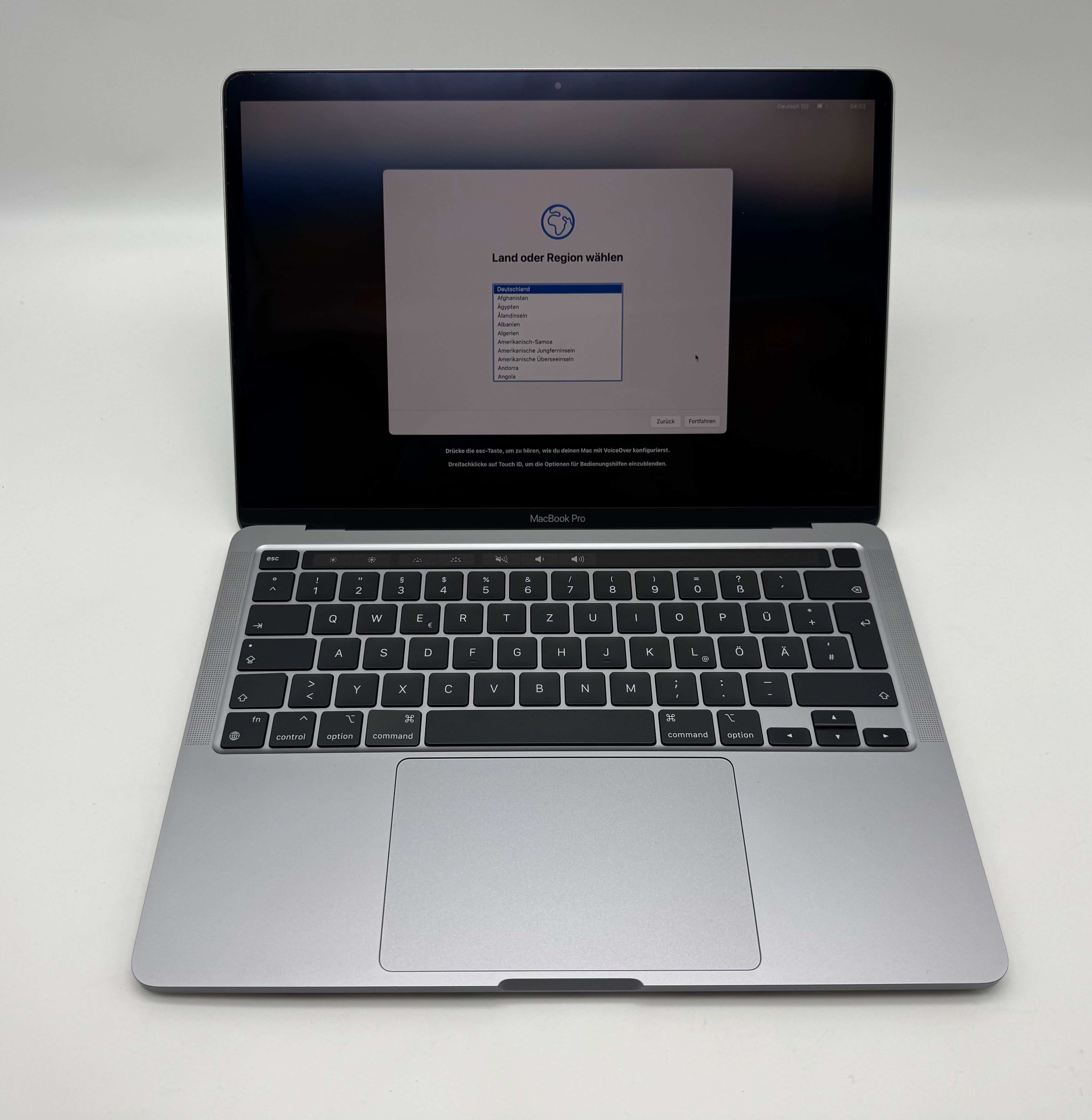 Macbook Pro 13" A2251 2020 2GHz i5 16GB 512GB Spacegrau #PS296 MwSt