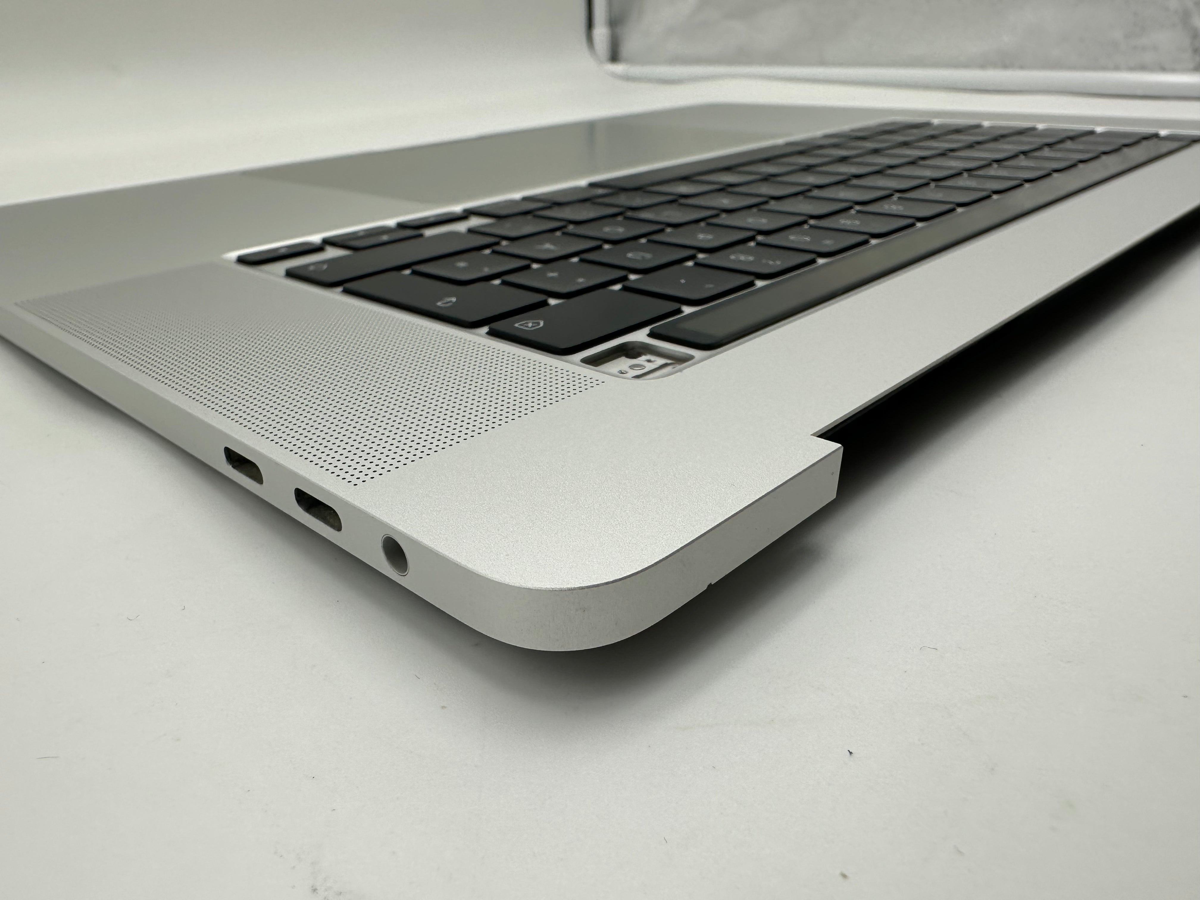 MacBook Pro 16" 2019 A2141 Silber Akku Topcase Tastatur QWERTZ #T959