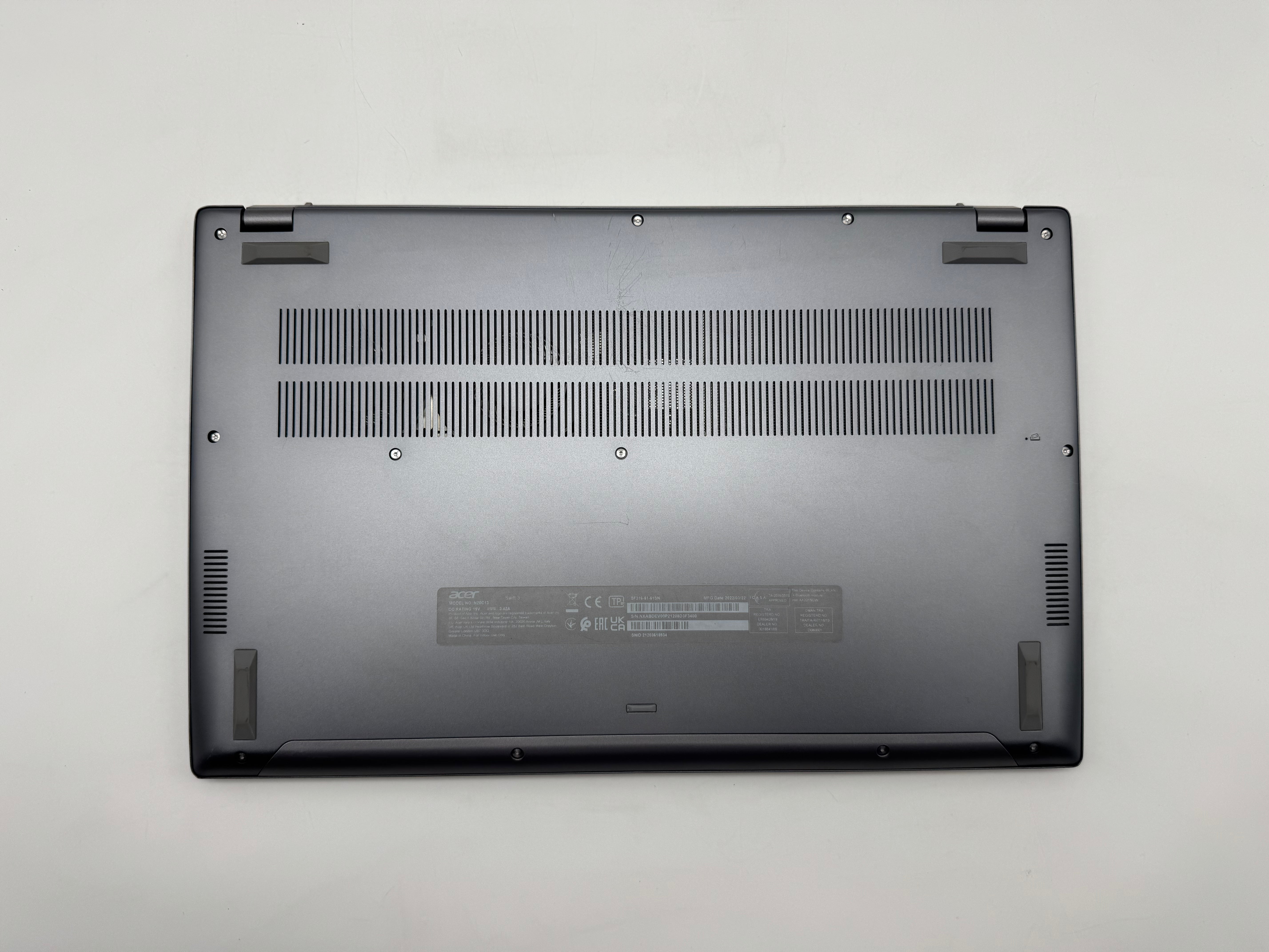 Acer Swift 3 16" SF316-51-51SN 3,1 GHz i5-11300H 16GB RAM 512GB #PSW168