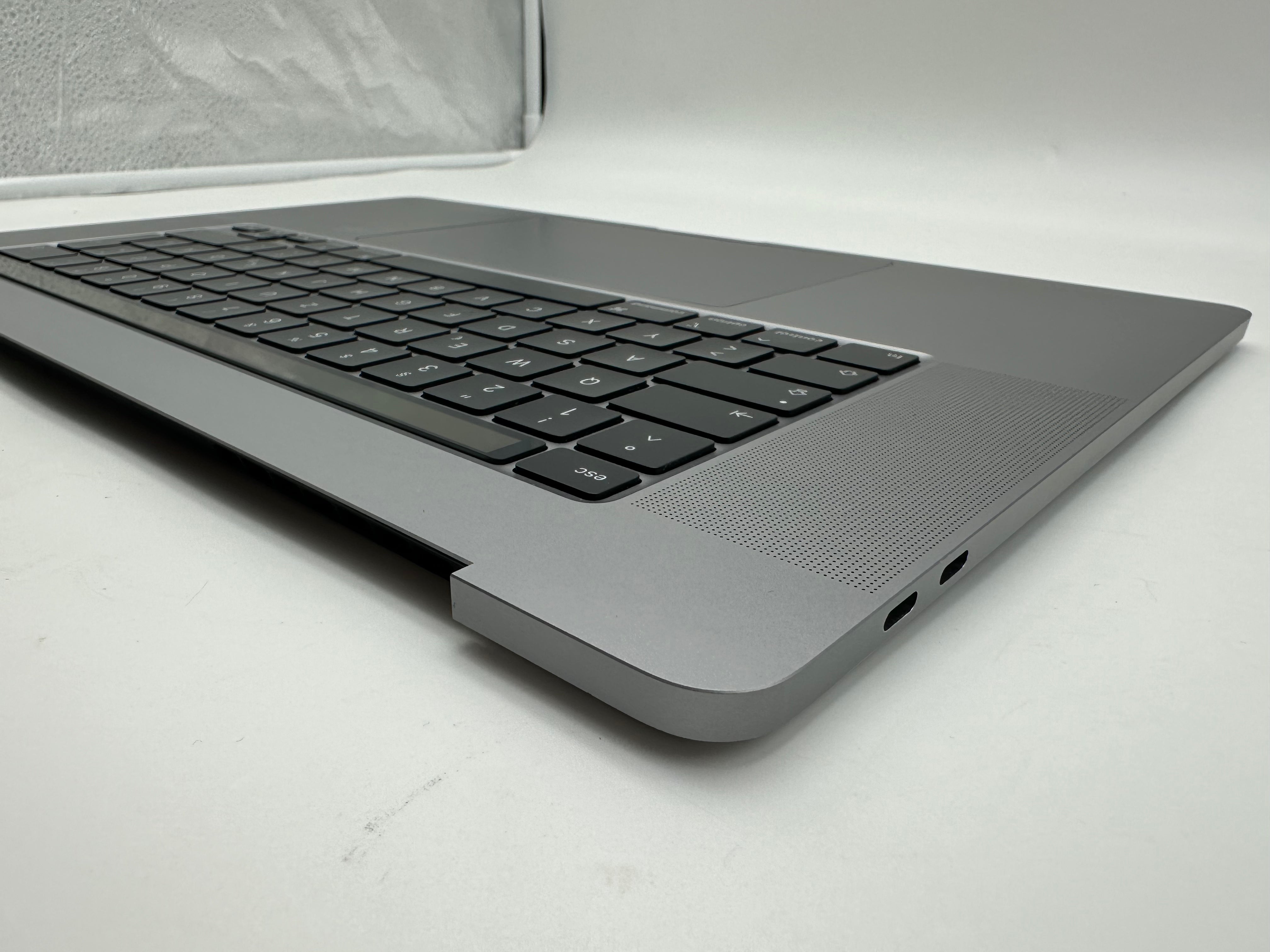MacBook Pro 16" 2019 A2141 Grau Topcase Tastatur Trackpad Akku QWERTZ #T961
