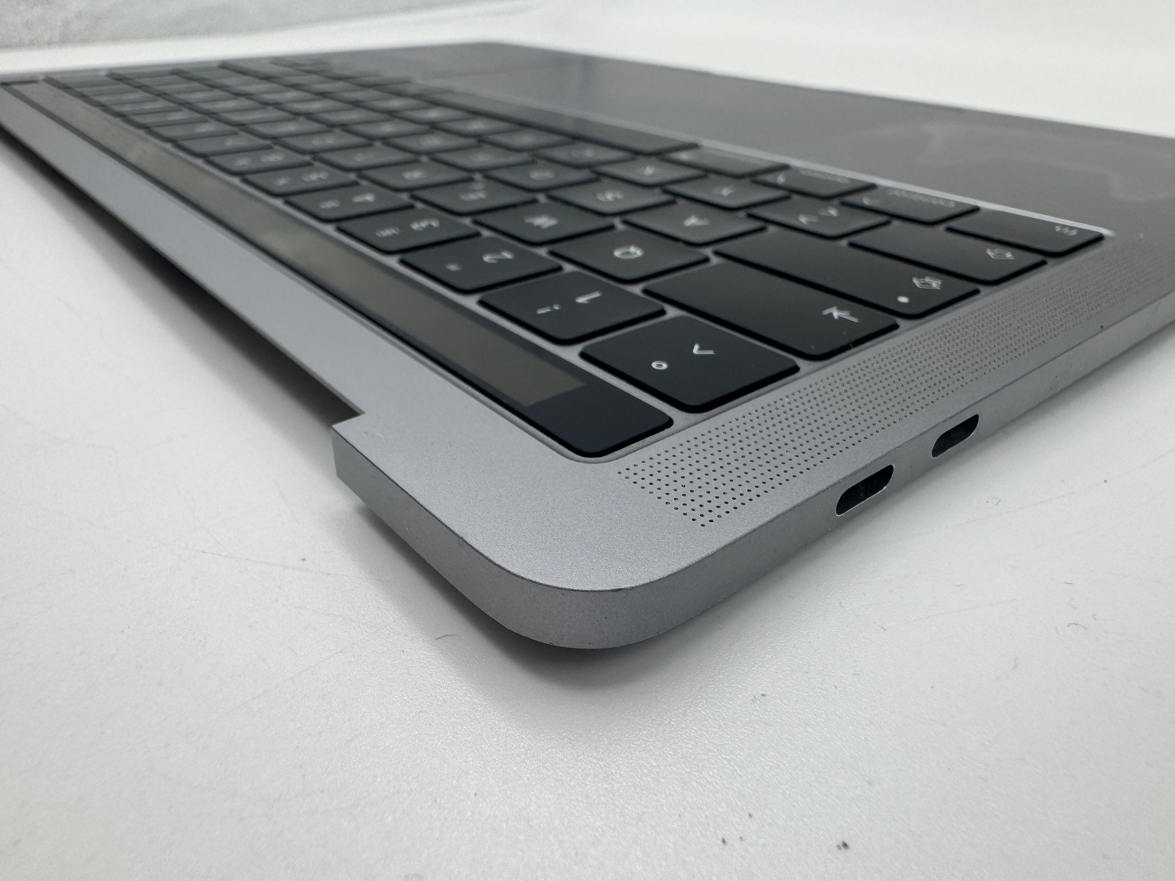 Macbook Pro 13" A1989 2018 2019 Topcase Tastatur QWERTZ Trackpad Spacegrau #T764