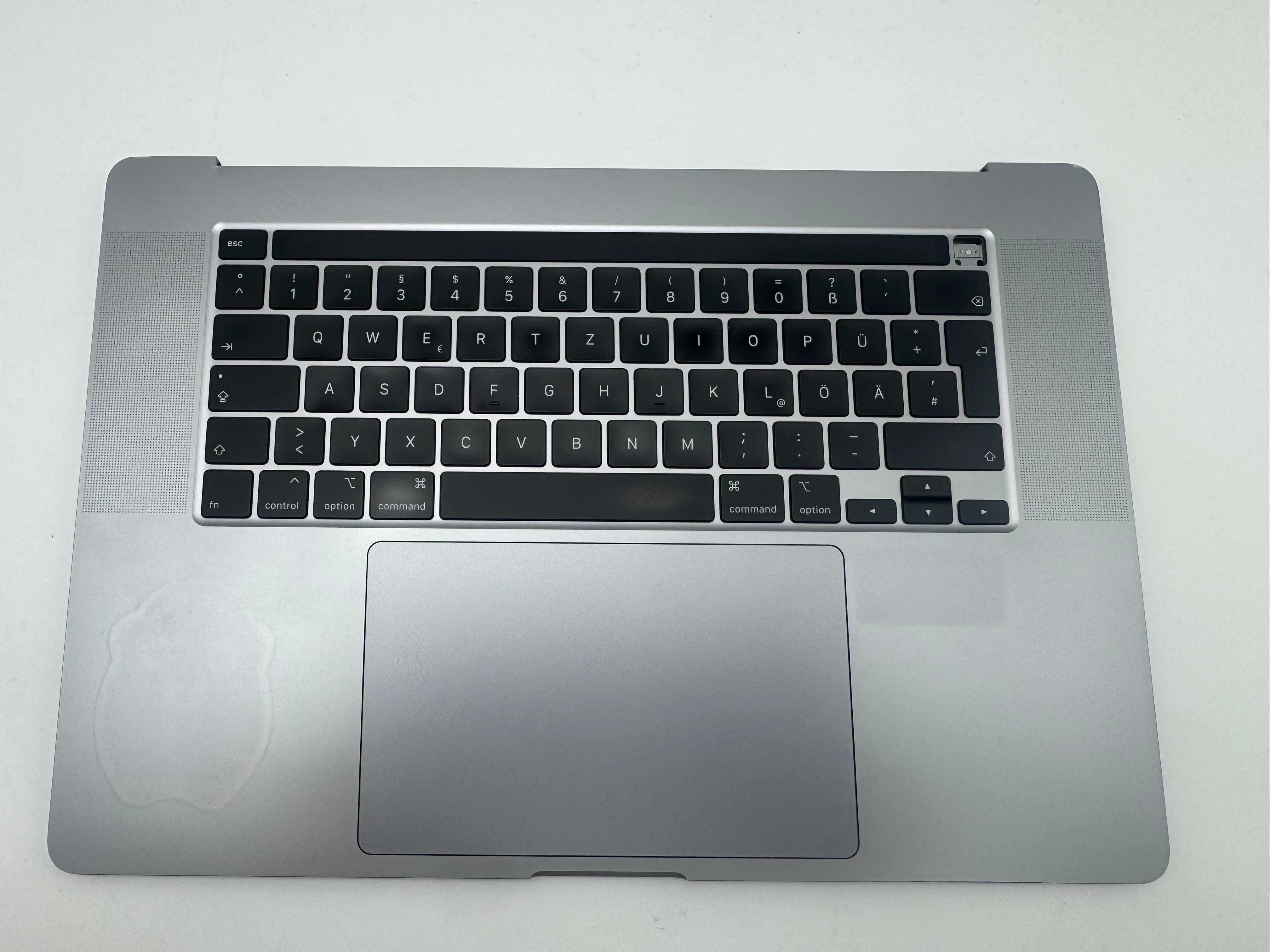 MacBook Pro 16" 2019 A2141 Grau Topcase Tastatur Trackpad Akku QWERTZ #T966