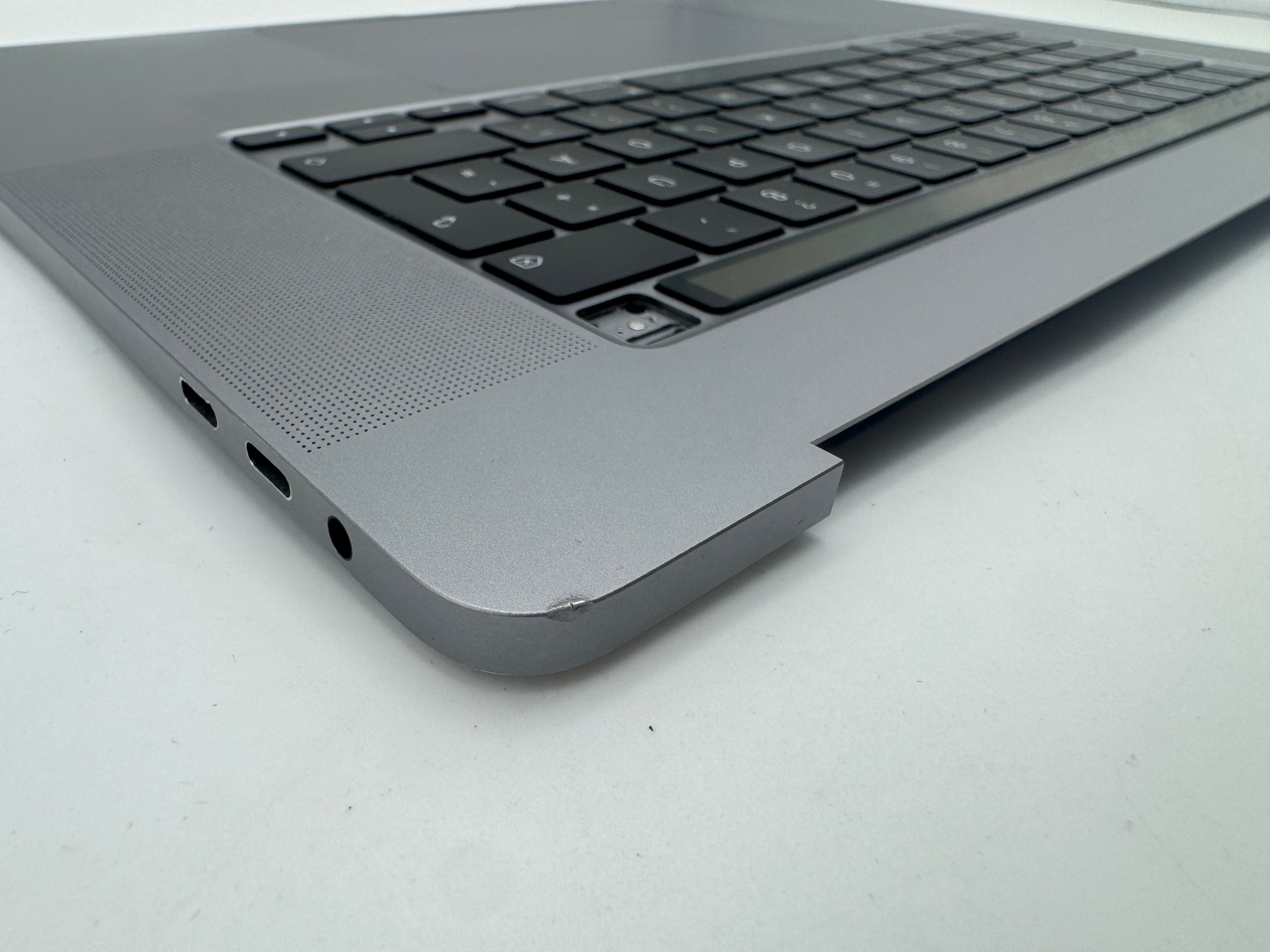 MacBook Pro 16" 2019 A2141 Grau Topcase Tastatur Trackpad Akku QWERTZ #T966