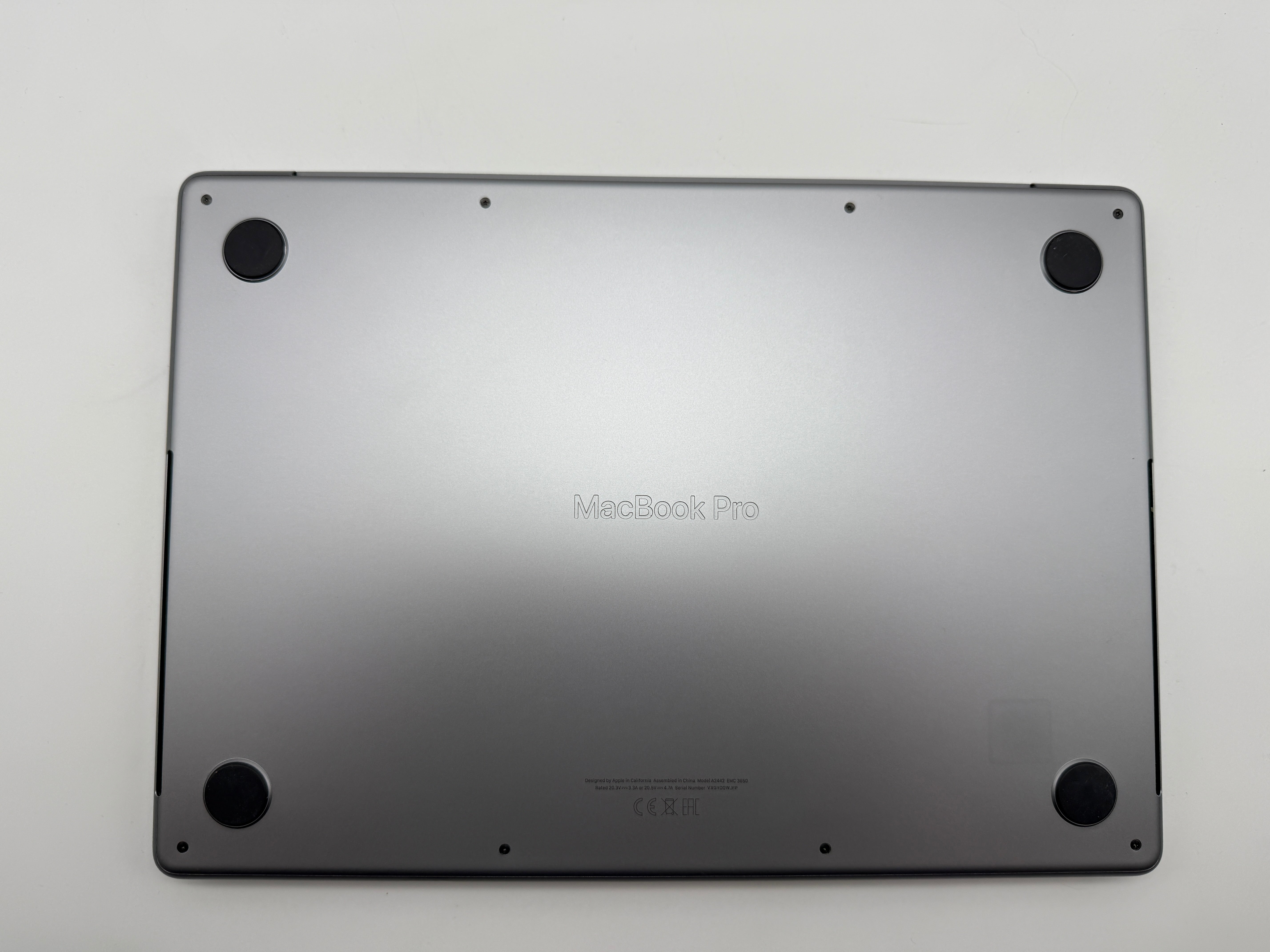 Macbook Pro 14" A2442 2021 M1 Max 32GB 512GB 24C Spacegrau MwSt. #PS344