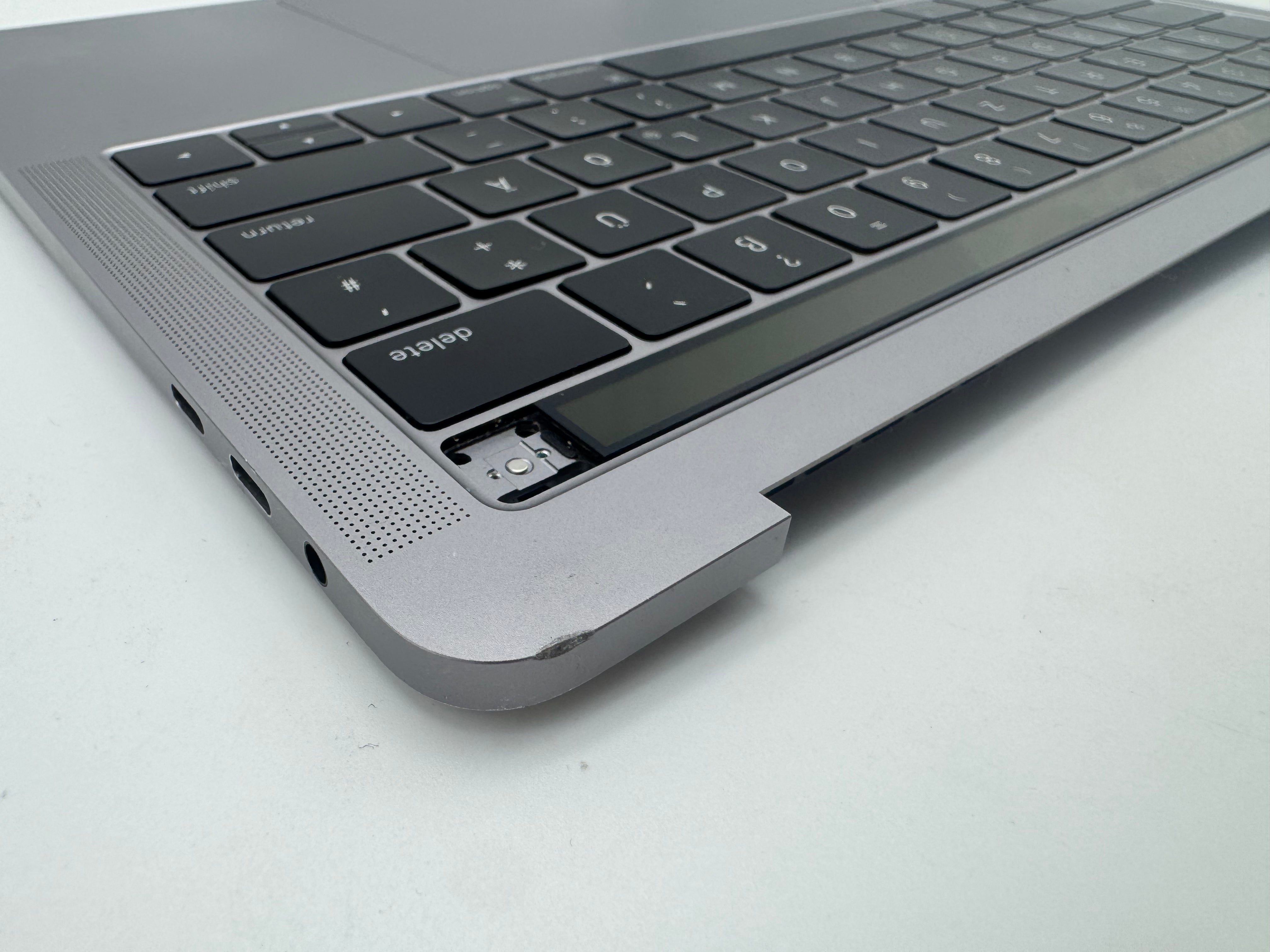 Macbook Pro 13" 2016 2017 A1706 Topcase Tastatur QWERTZ Spacegrau #T967