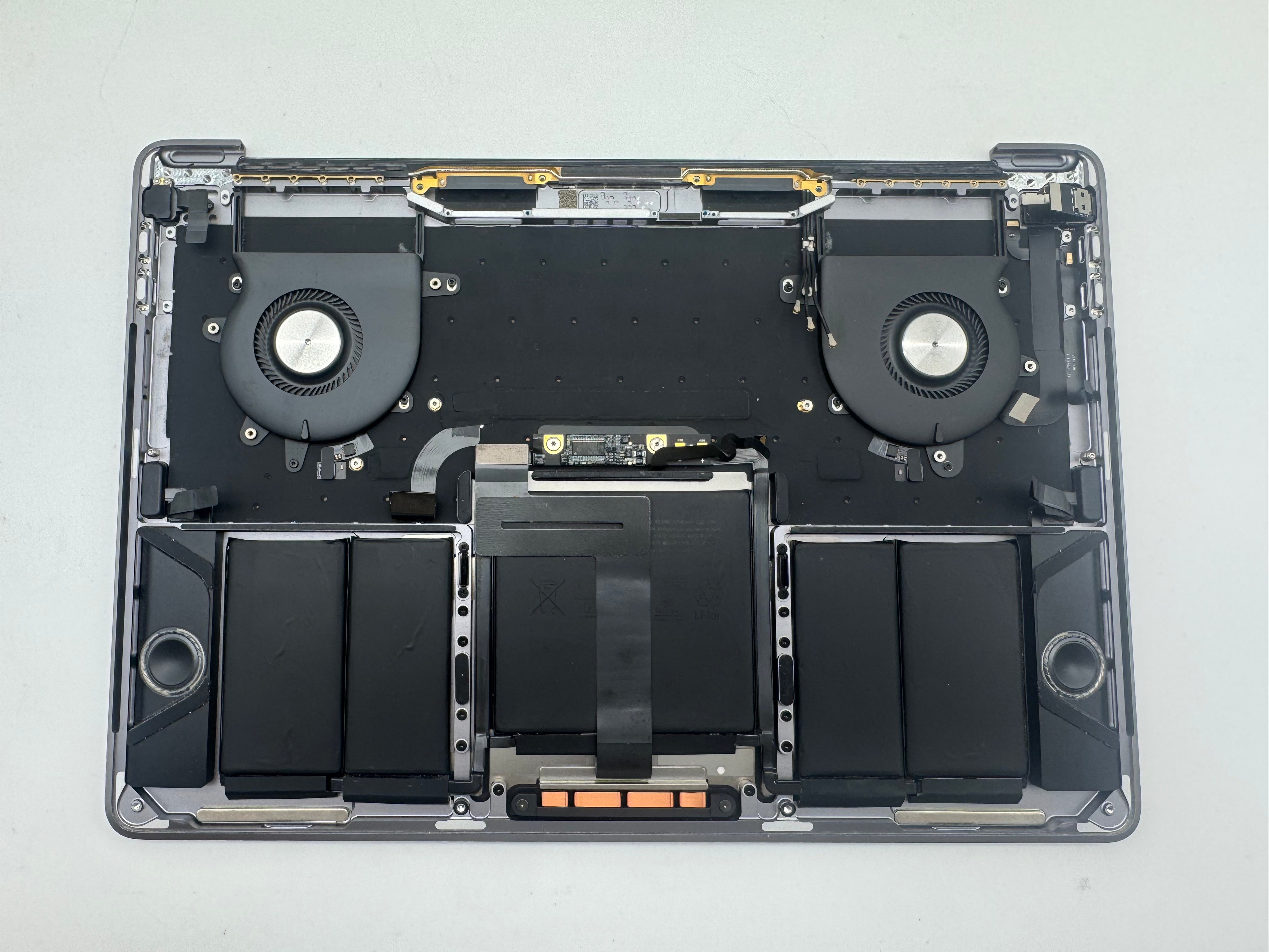 Macbook Pro 13" 2016 2017 A1706 Topcase Tastatur QWERTZ Spacegrau #T967