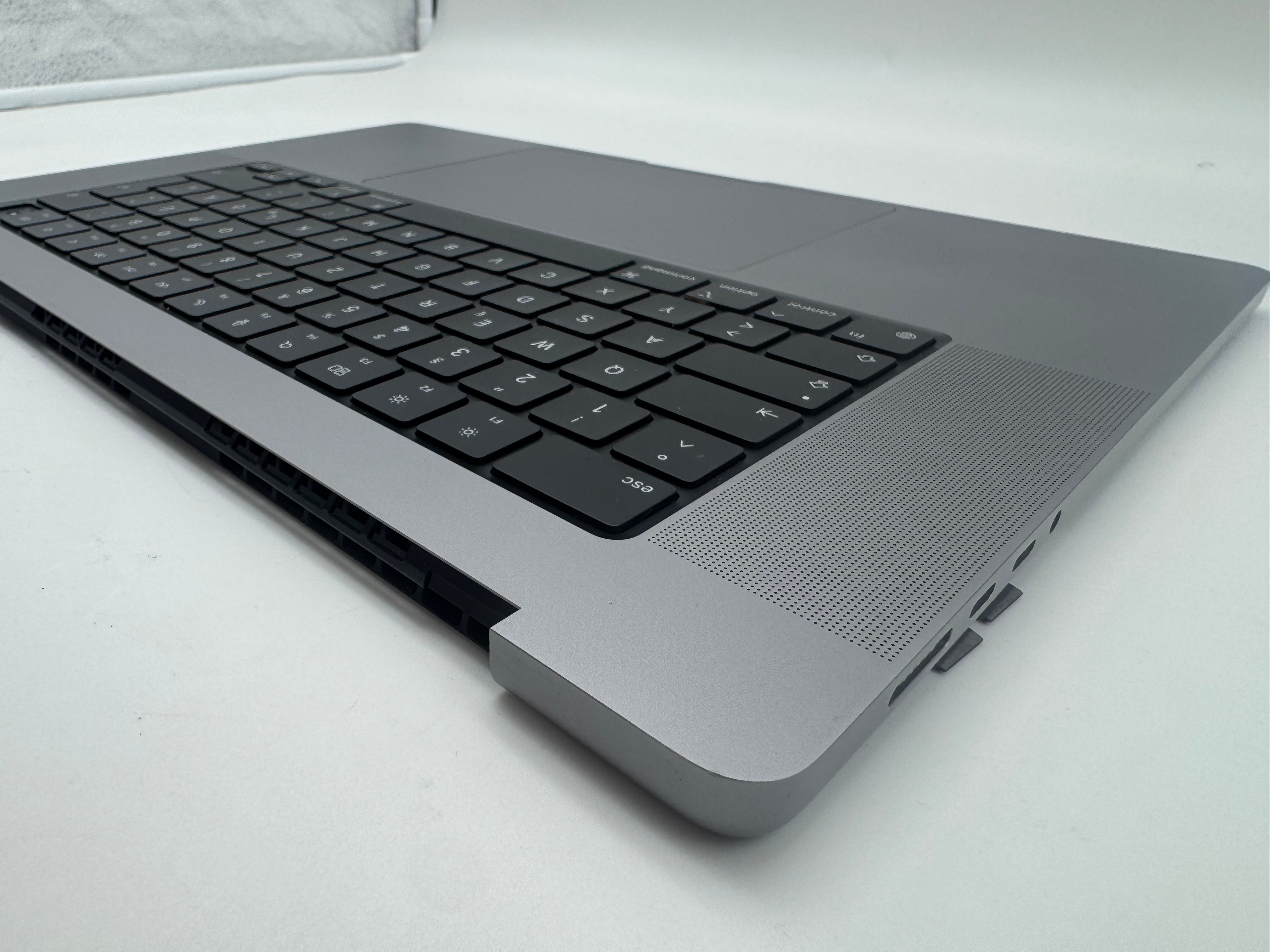 Macbook Pro 16" 2021 A2485 Topcase QWERTZ Tastatur Spacegrau #T968