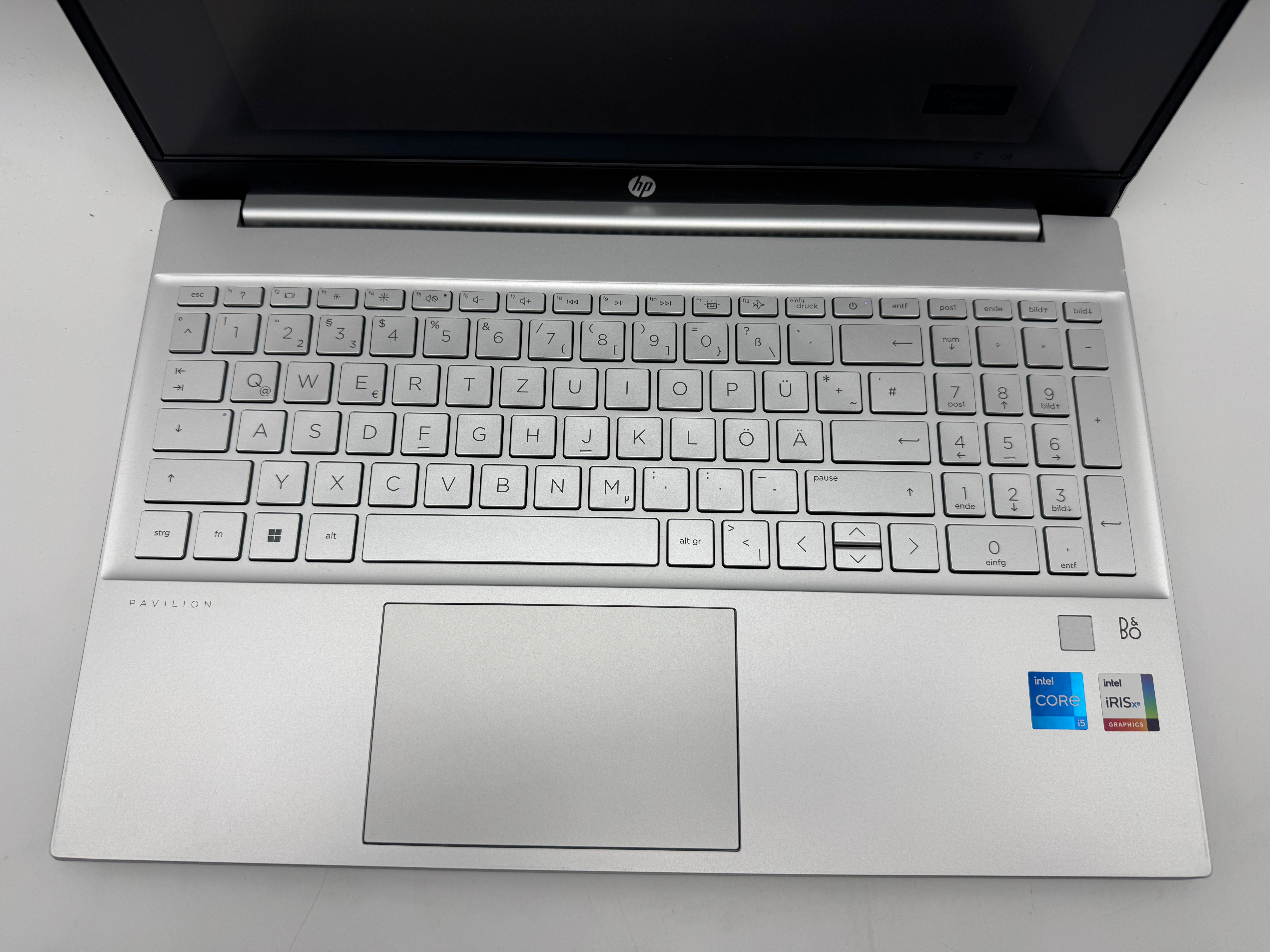 HP Pavilion 15-eg2055ng 1,3GHz i5-1235U 8GB 512GB Silber QWERTZ MwSt. #PSW174
