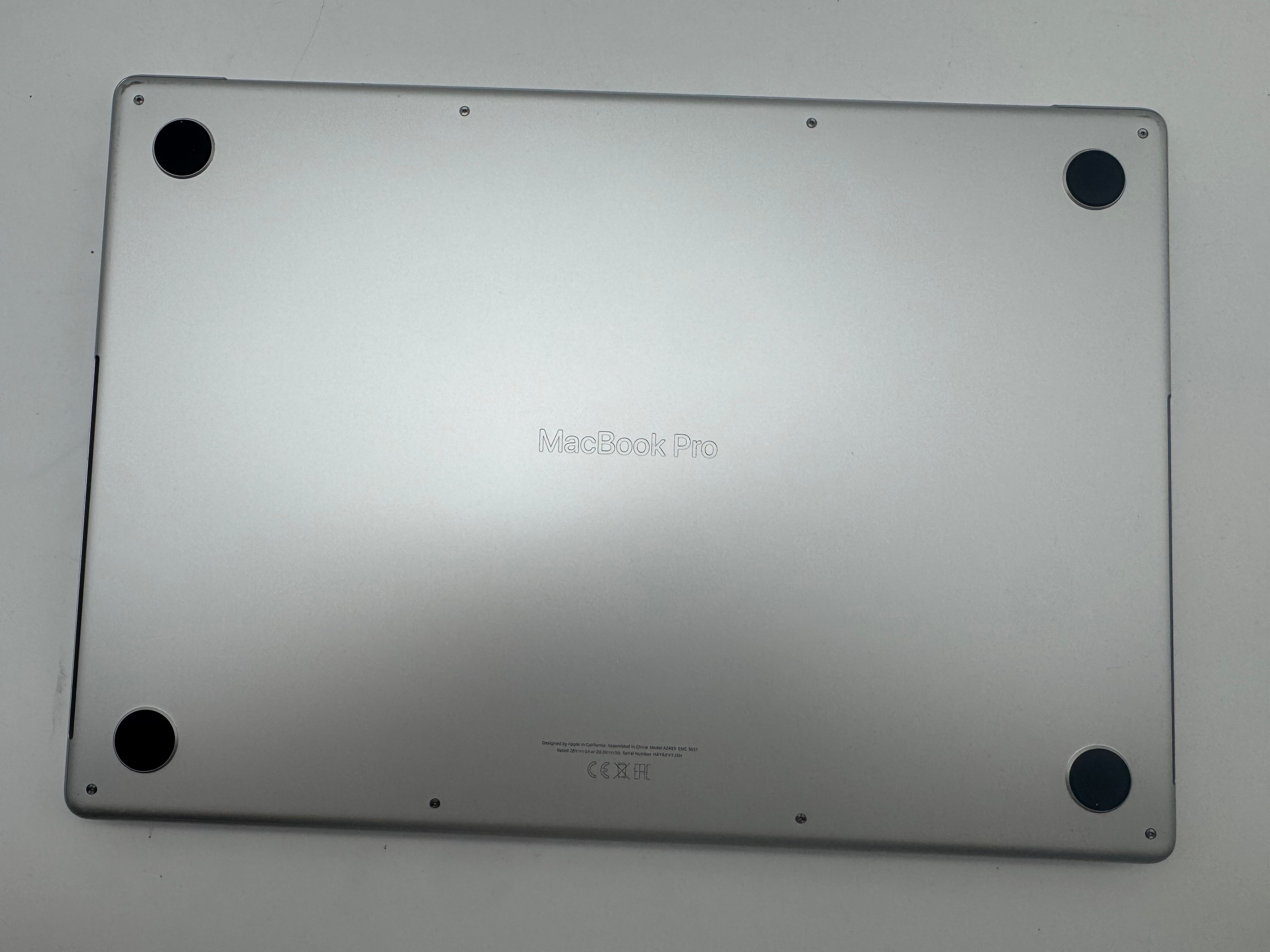 Macbook Pro 16" A2485 M1 Max 64GB 2TB 2021 32-C GPU Silber MwSt.