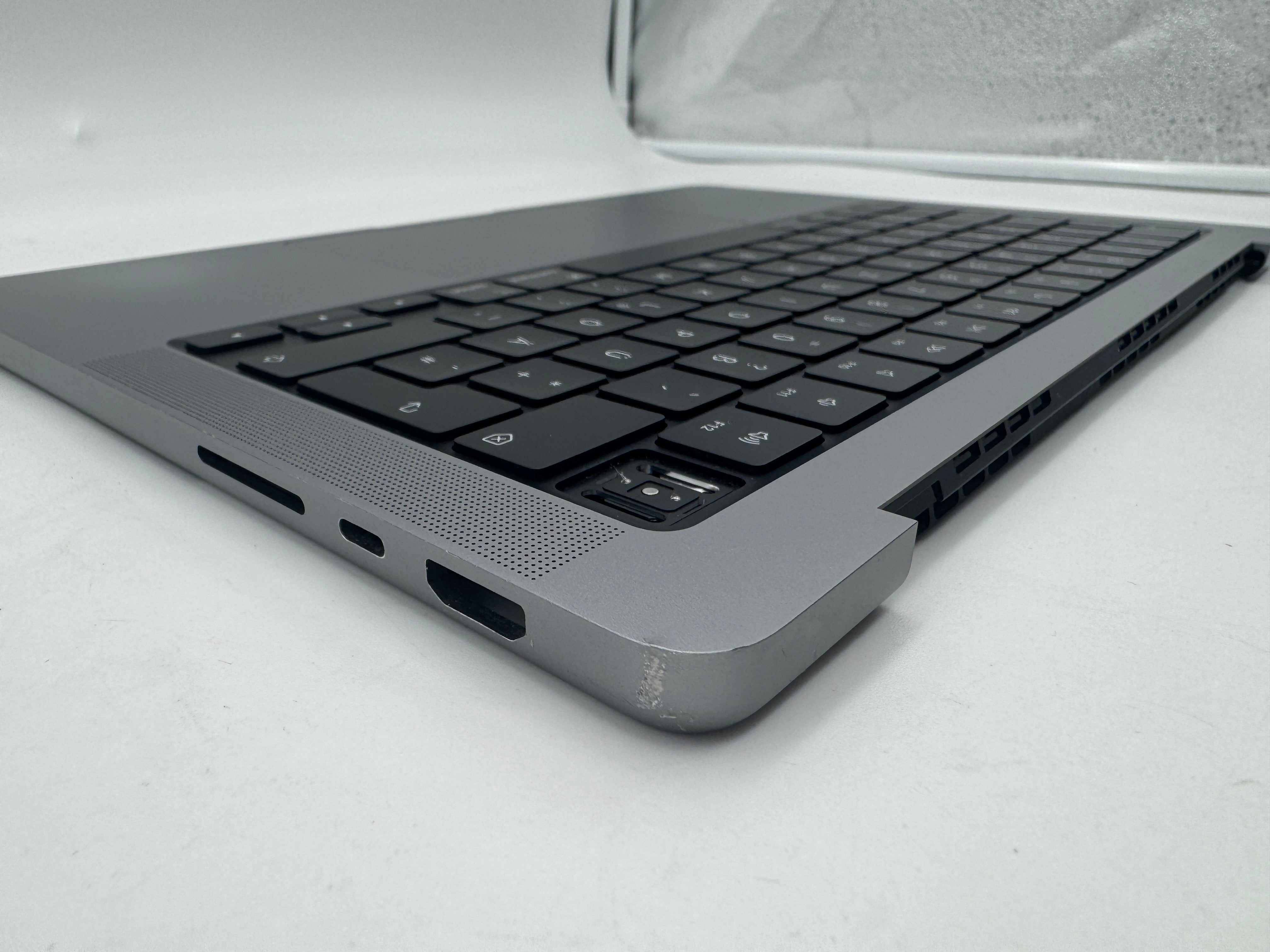 Macbook Pro 14" 2021 A2442 Topcase QWERTZ Tastatur Spacegrau #T770