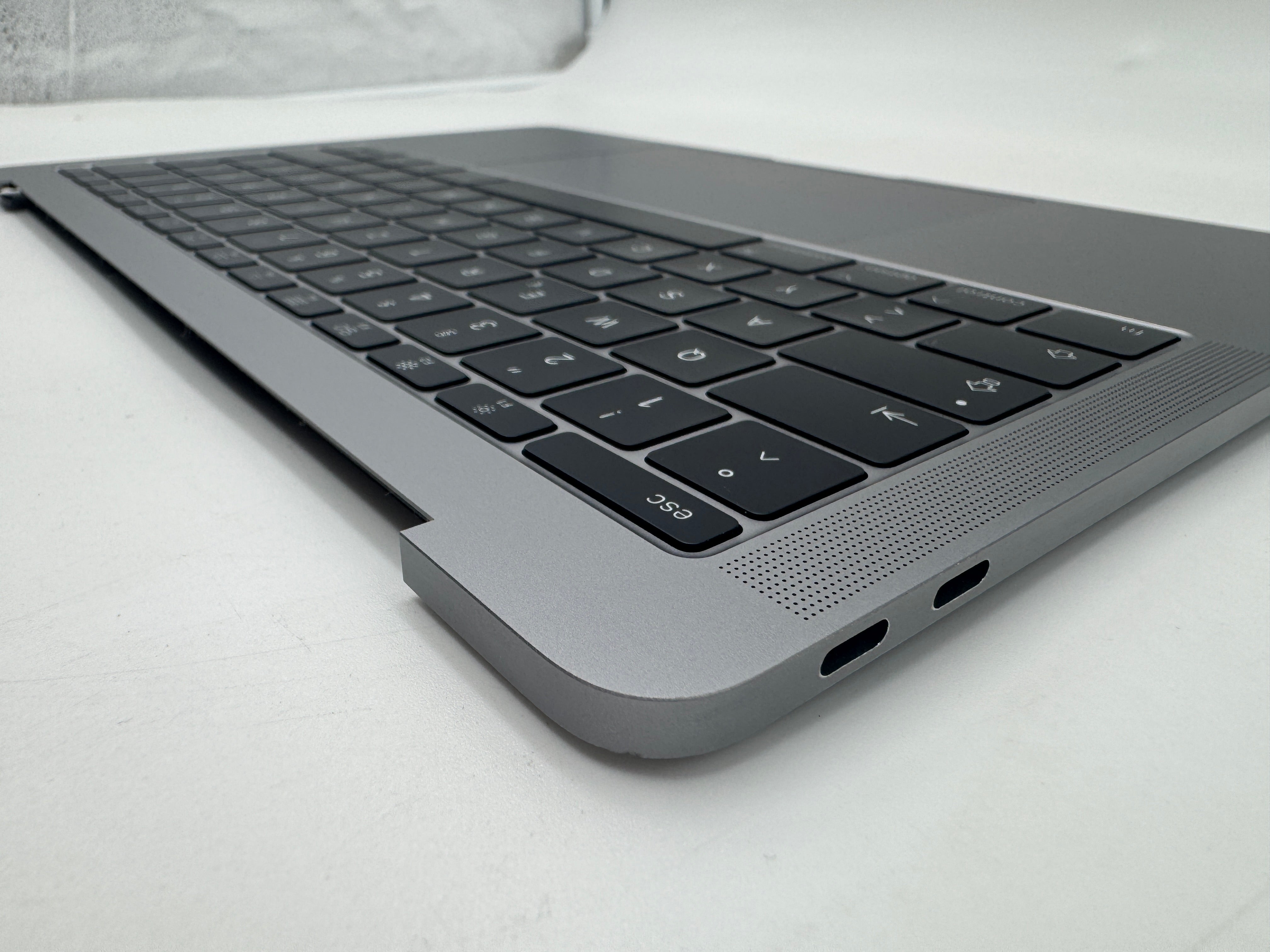 Macbook Pro 13" 2016 2017 A1708 Topcase QWERTZ Gehäuse Grau #T771