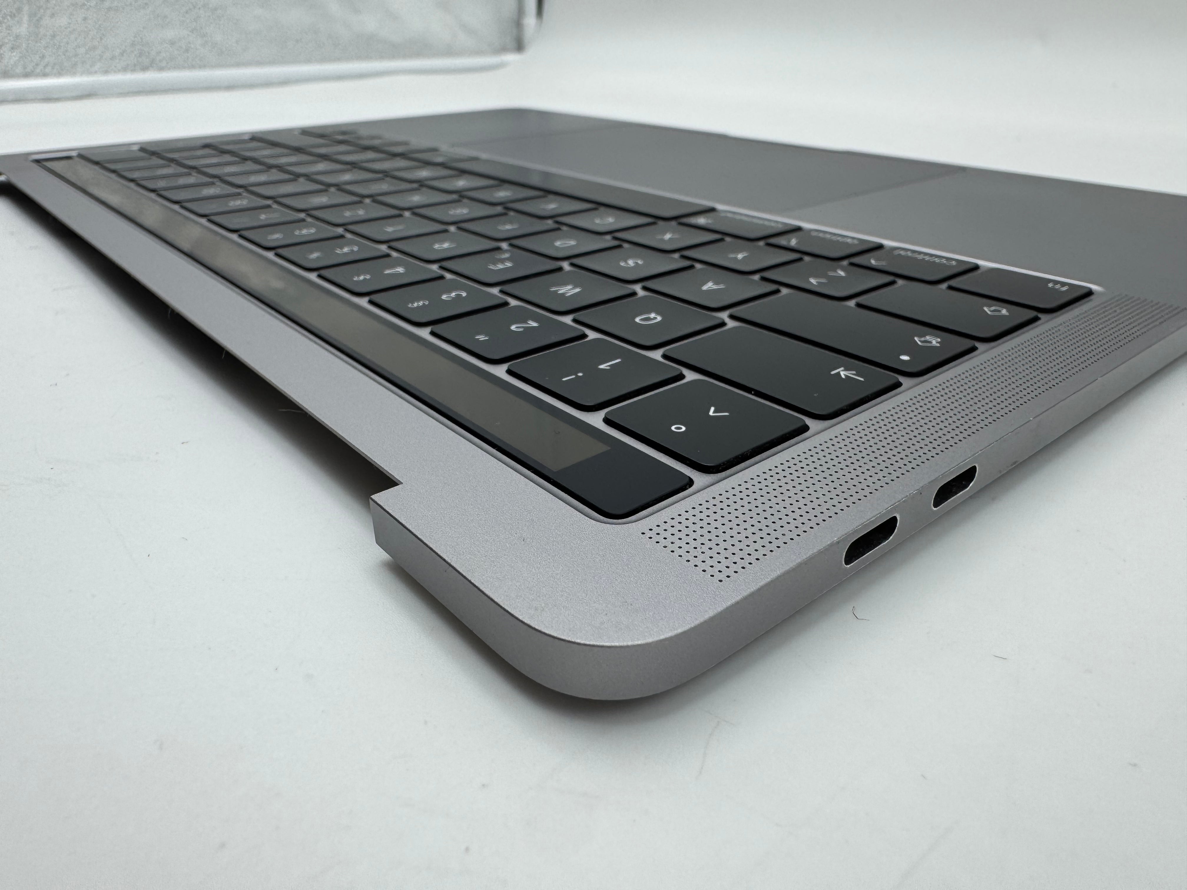 Macbook Pro 13" A1989 2018 2019 Topcase Tastatur QWERTZ Trackpad Spacegrau #T967