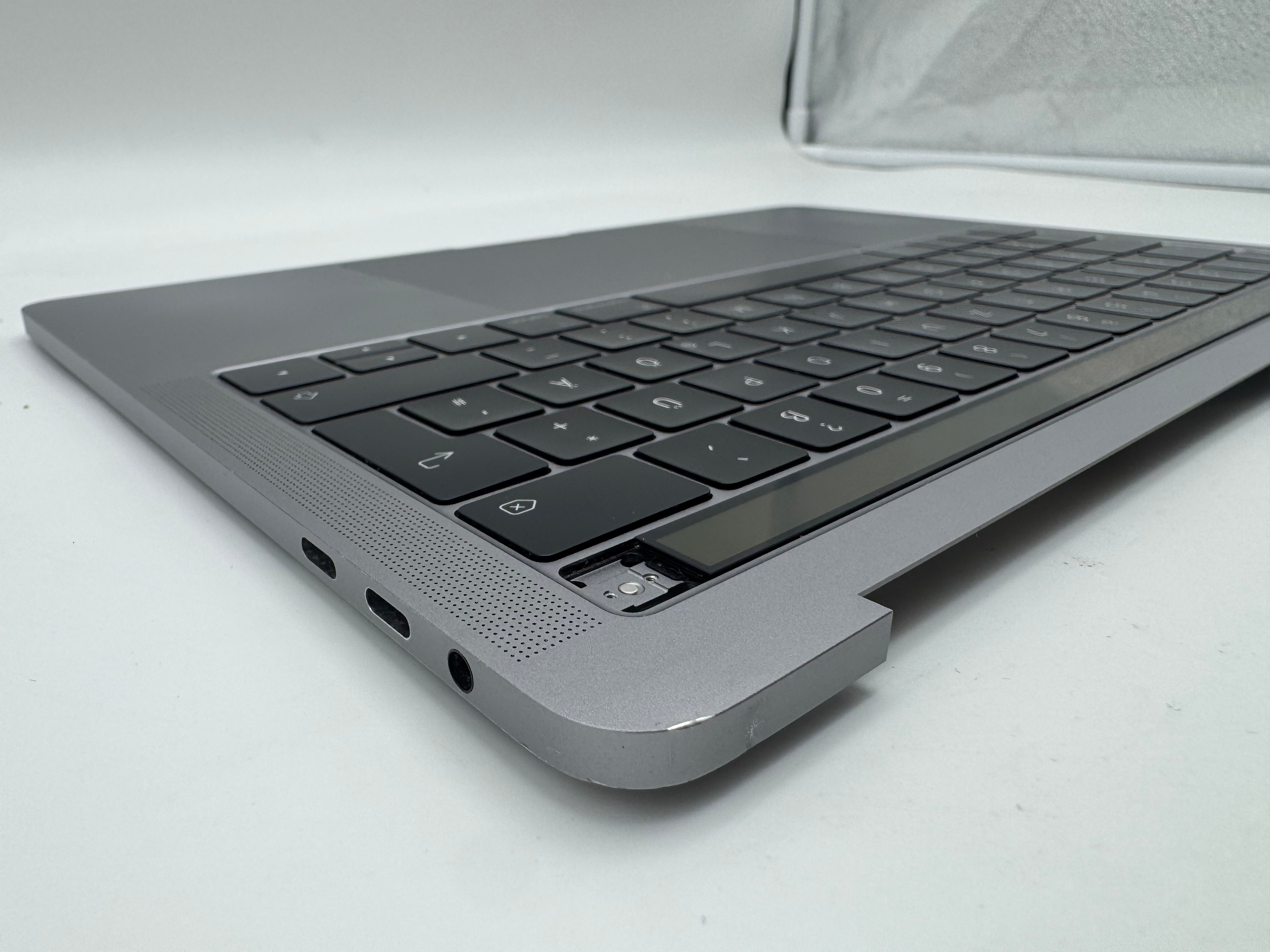 Macbook Pro 13" 2016 2017 A1706 Topcase Tastatur QWERTZ Spacegrau #T970