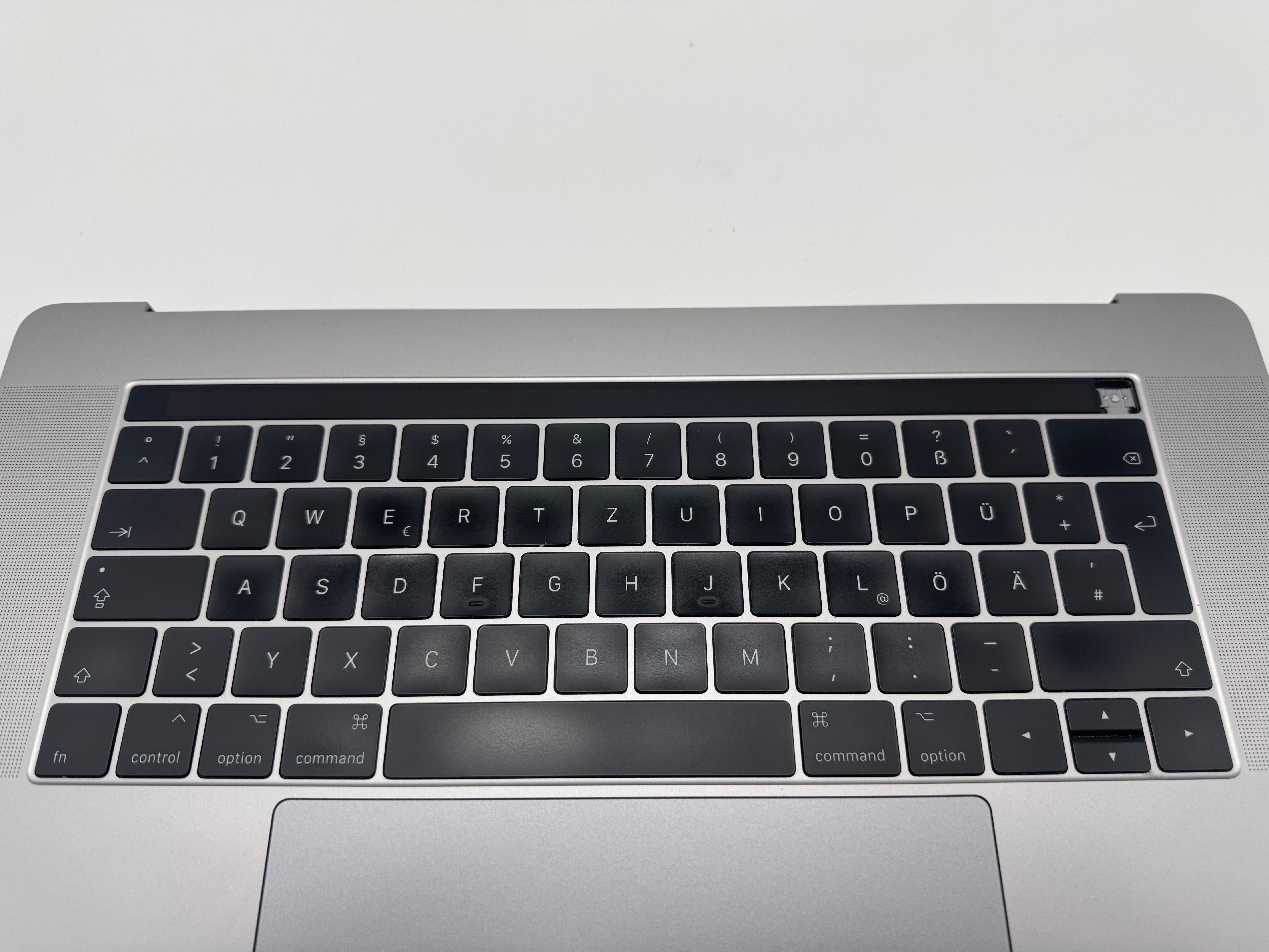 Macbook Pro 15" 2016 2017 A1707 Topcase Trackpad Tastatur Spacegrau #T777