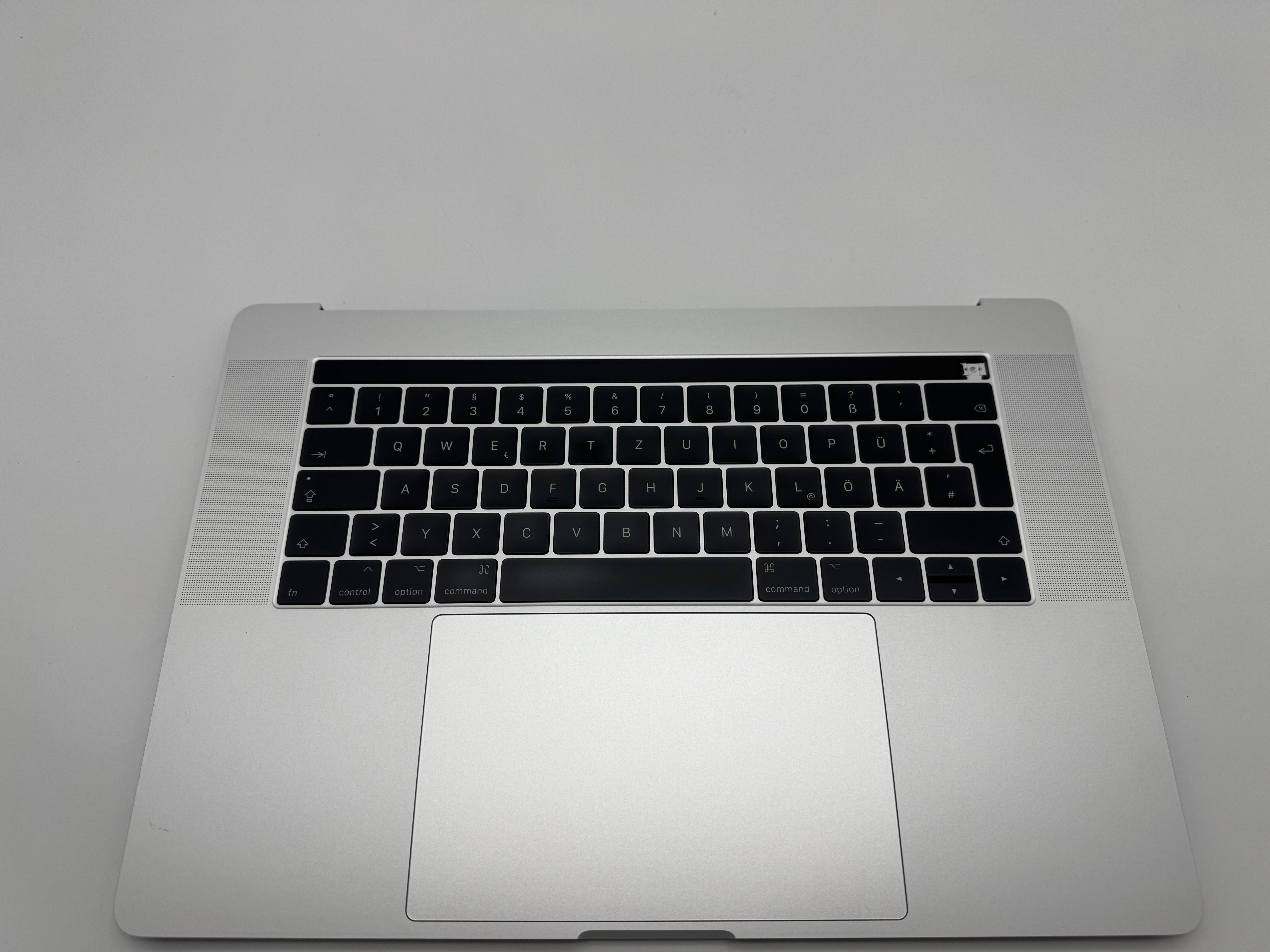 Macbook Pro 15" 2016 2017 A1707 Topcase Trackpad Tastatur Silber #T778