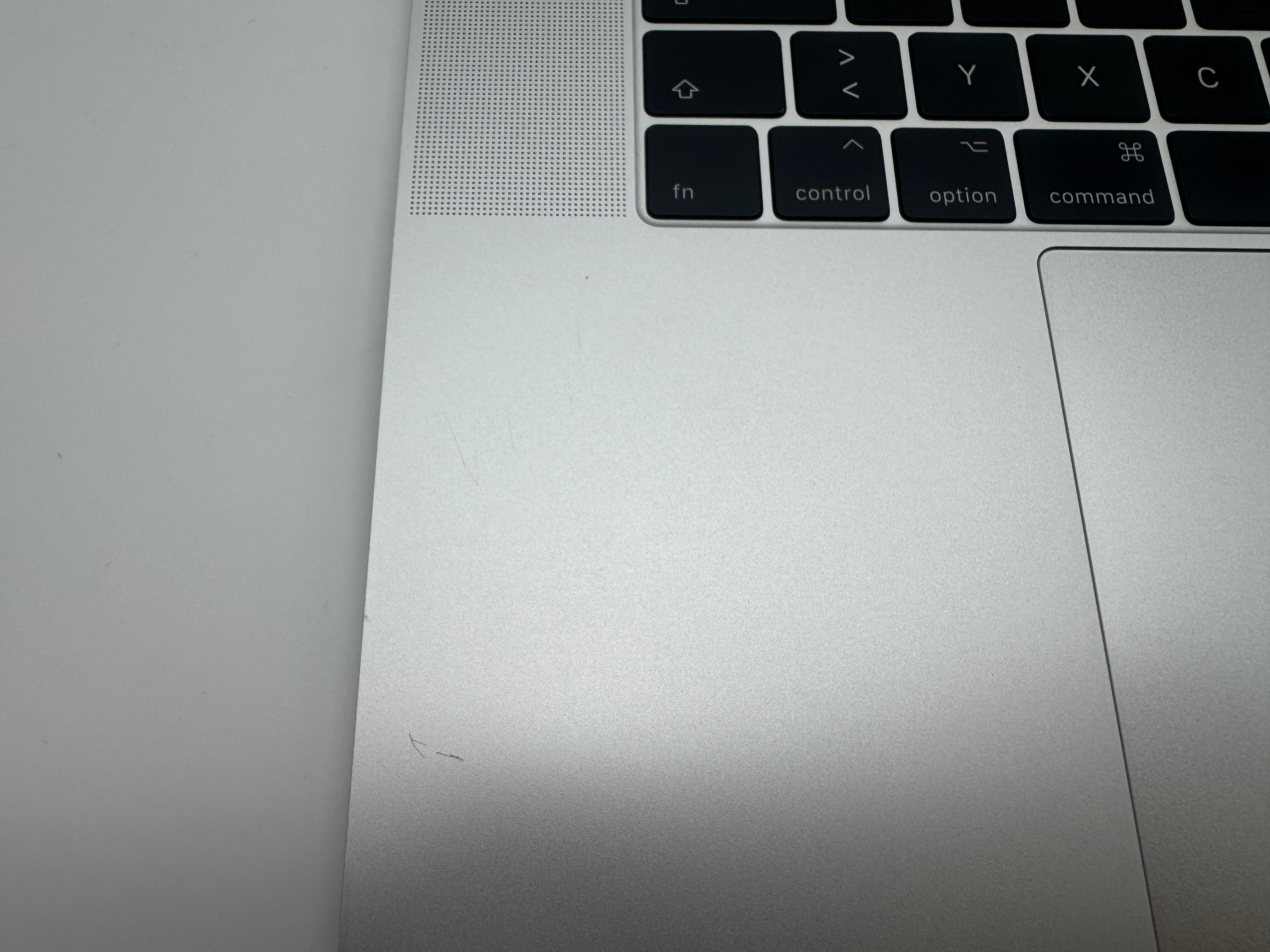 Macbook Pro 15" 2016 2017 A1707 Topcase Trackpad Tastatur Silber #T778