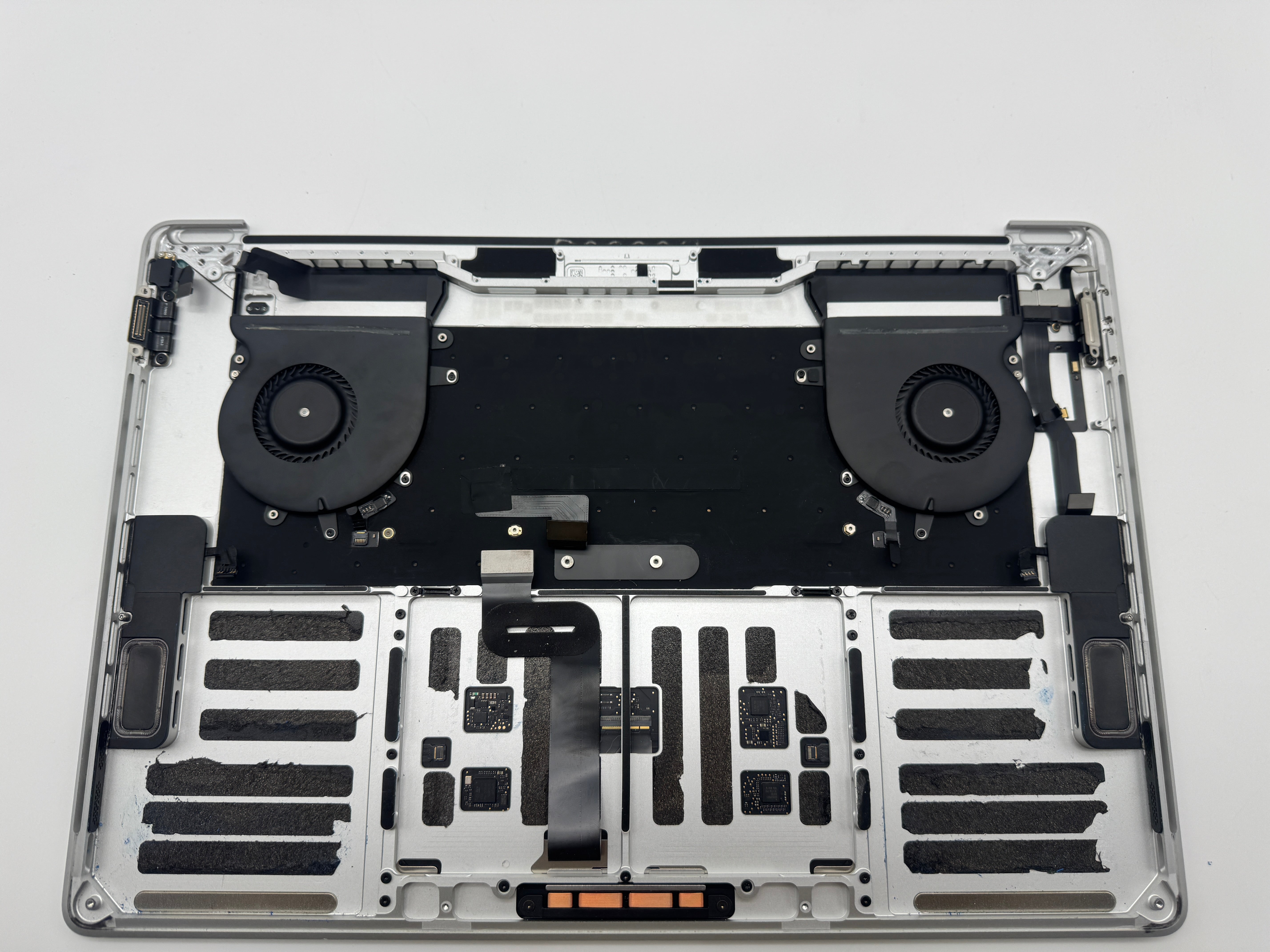 Macbook Pro 15" 2016 2017 A1707 Topcase Trackpad Tastatur Silber #T778