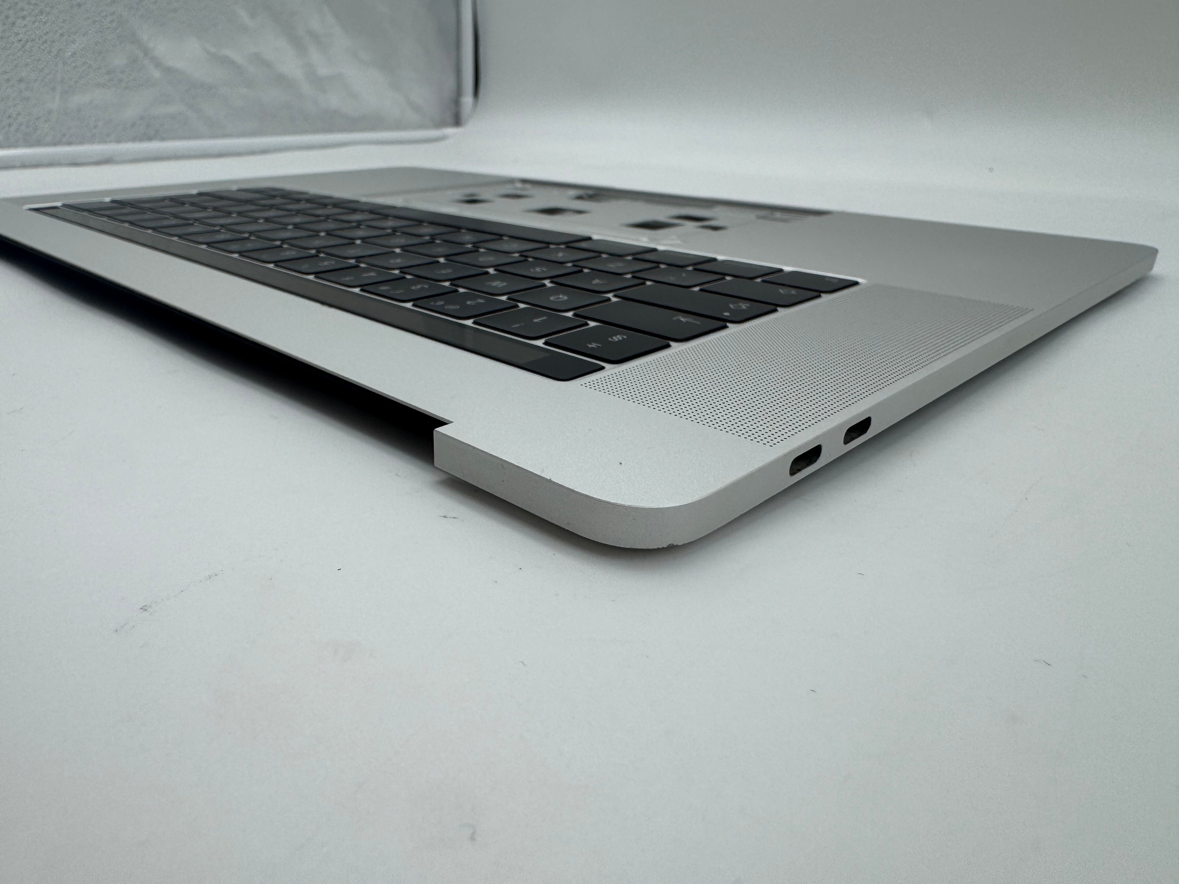 Macbook Pro 15" 2016 2017 A1707 Topcase Trackpad Tastatur Silber #T974