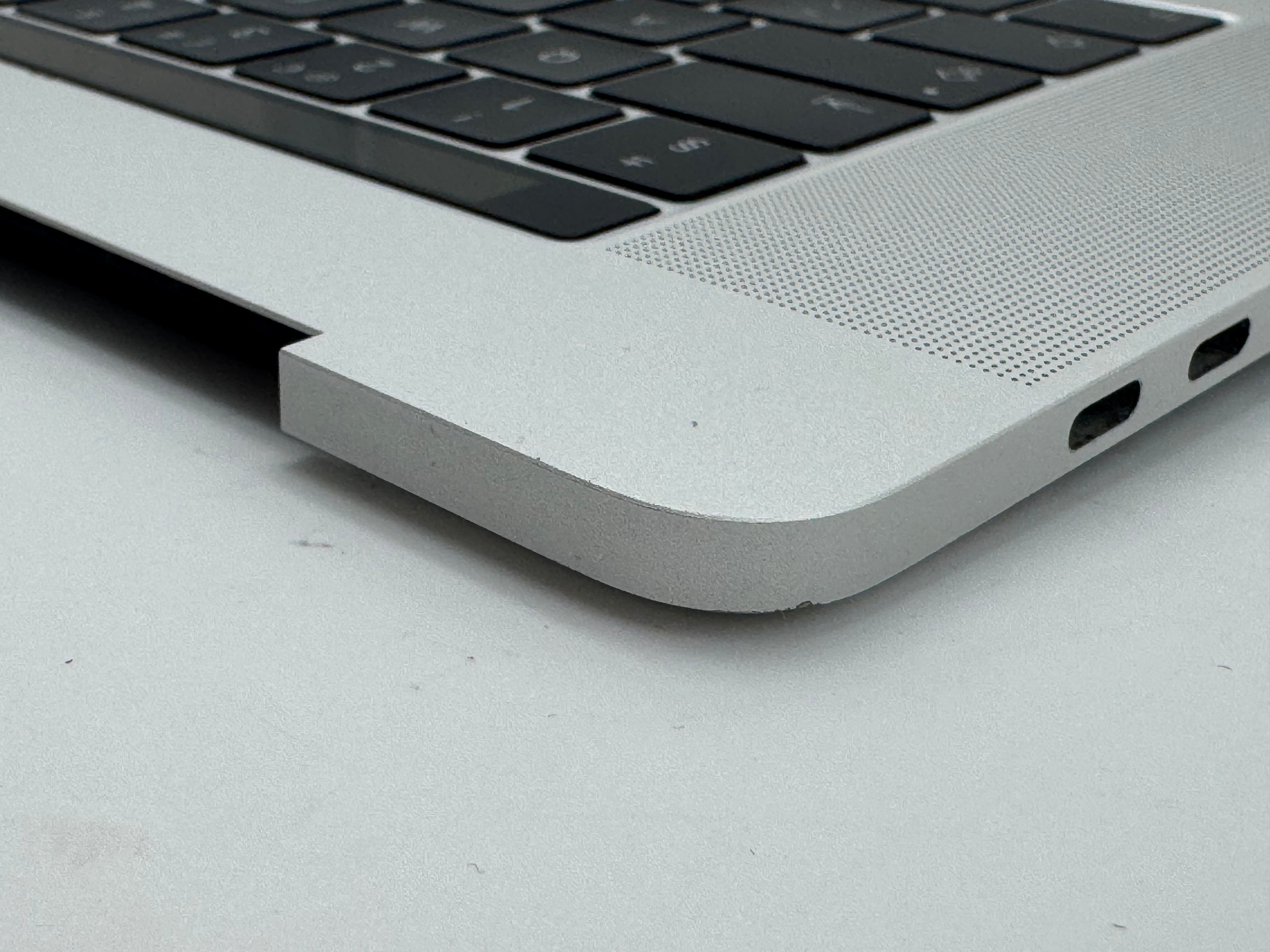 Macbook Pro 15" 2016 2017 A1707 Topcase Trackpad Tastatur Silber #T974