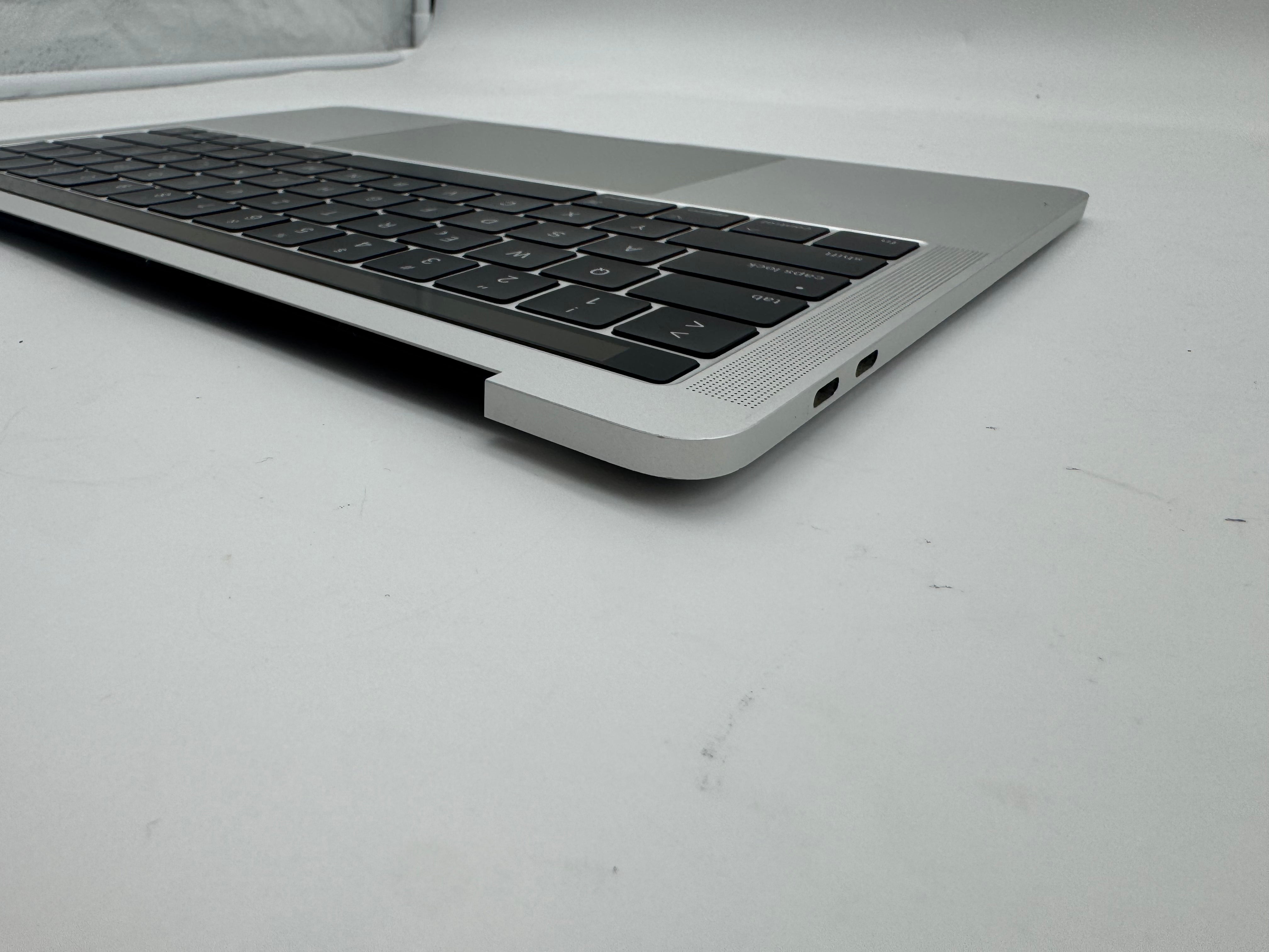 Macbook Pro 13" 2016 2017 A1706 Topcase Trackpad Akku Gehäuse Silber #T979