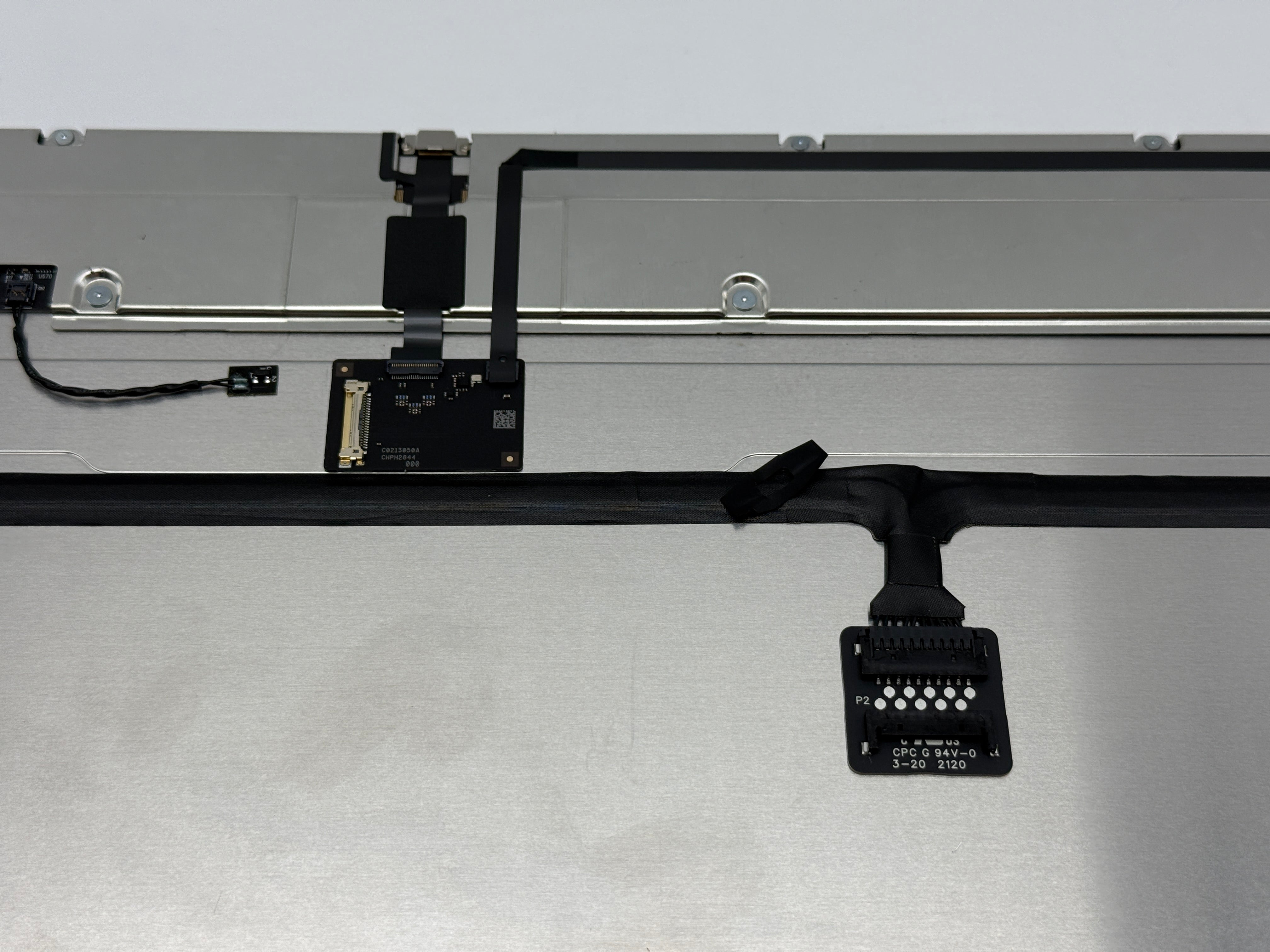 iMac 24" 4,5K M1 2021 A2438 A2439 Display Glas Gelb #D998