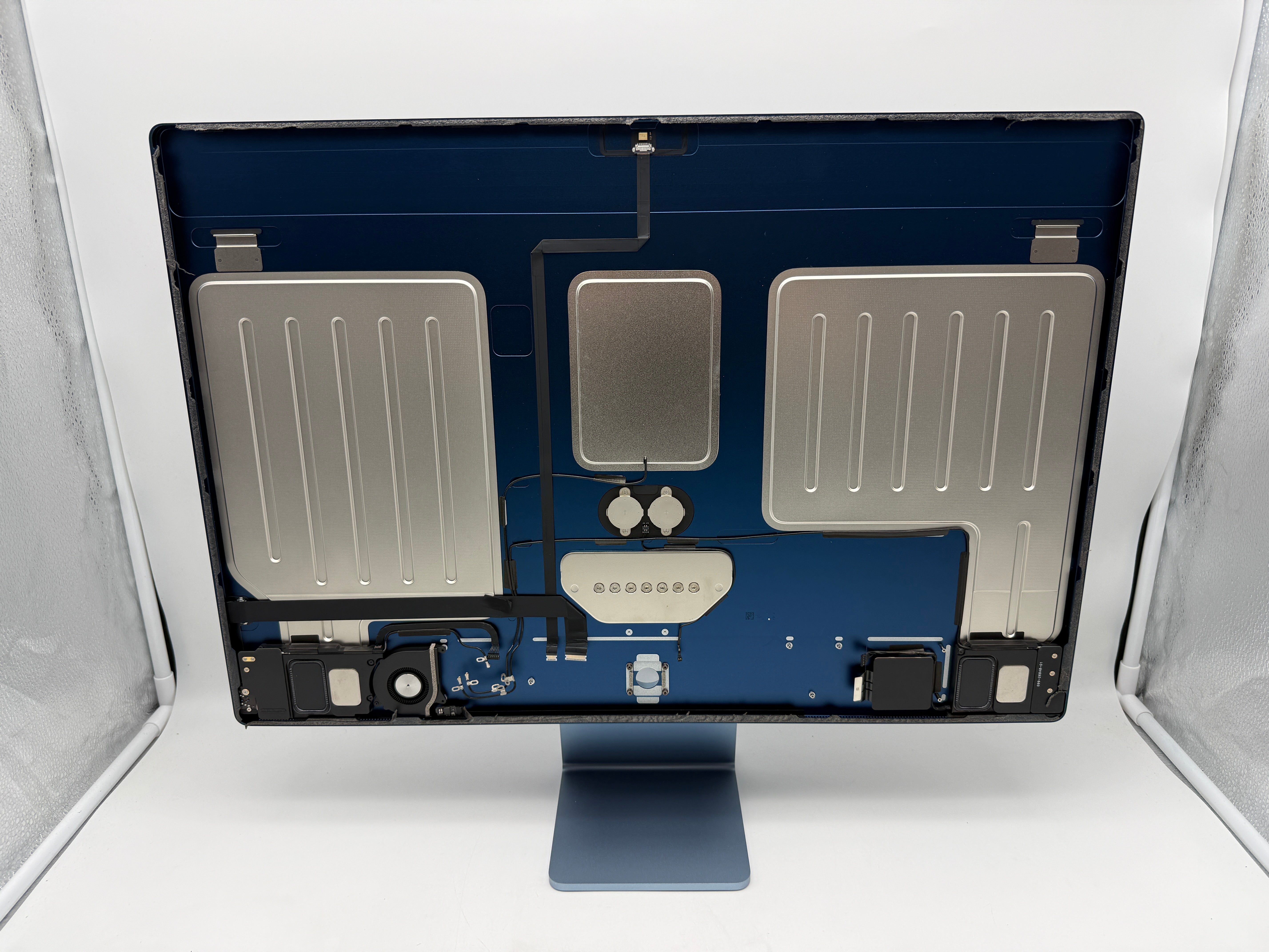 Apple iMac 24" 2021 A2439 Gehäuse Standfuß Lautsprecher Lüfter Blau #PSG15