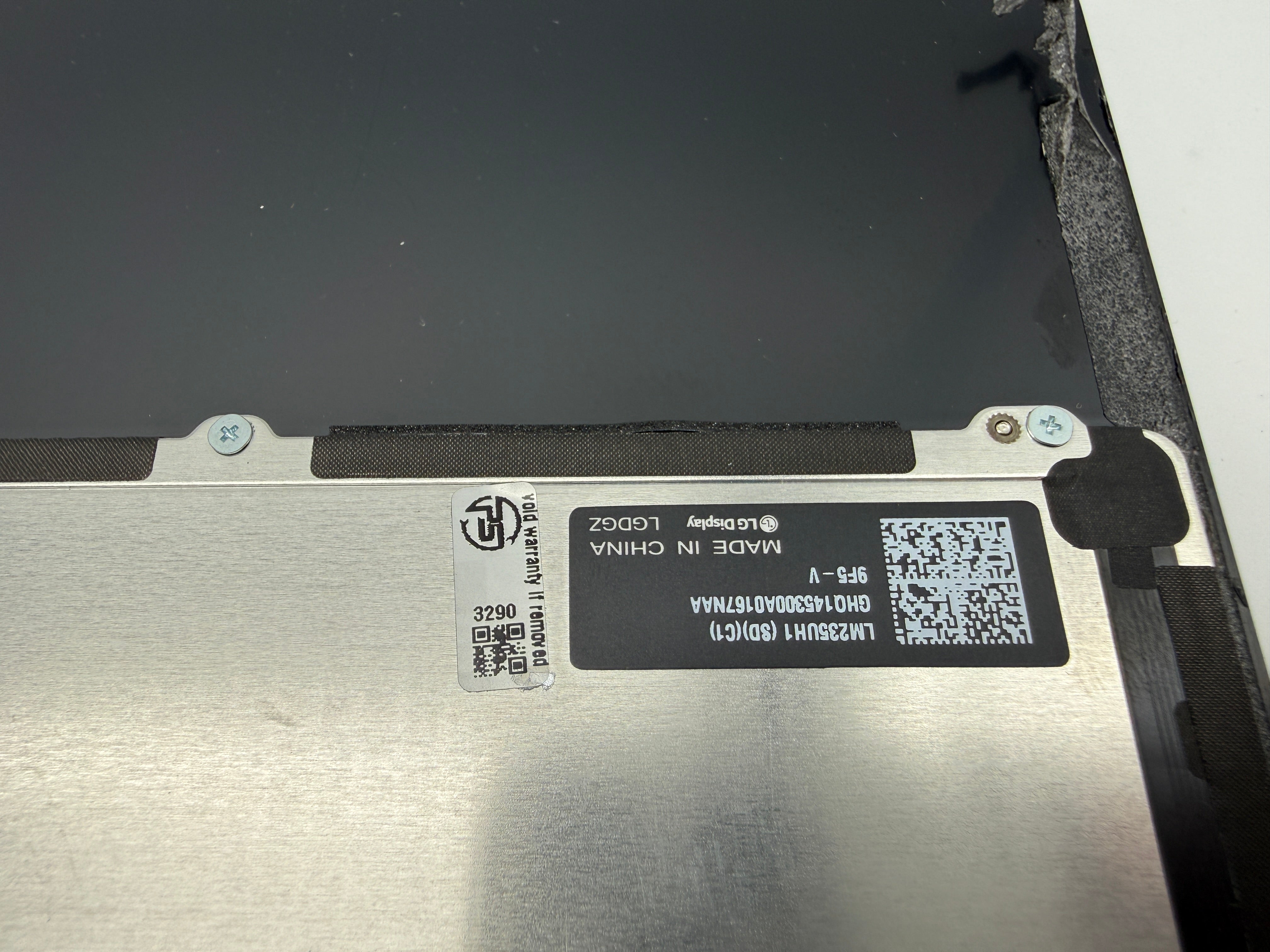 iMac 24" 4,5K M1 2021 A2438 A2439 Display Glas Silber Silver #D1001