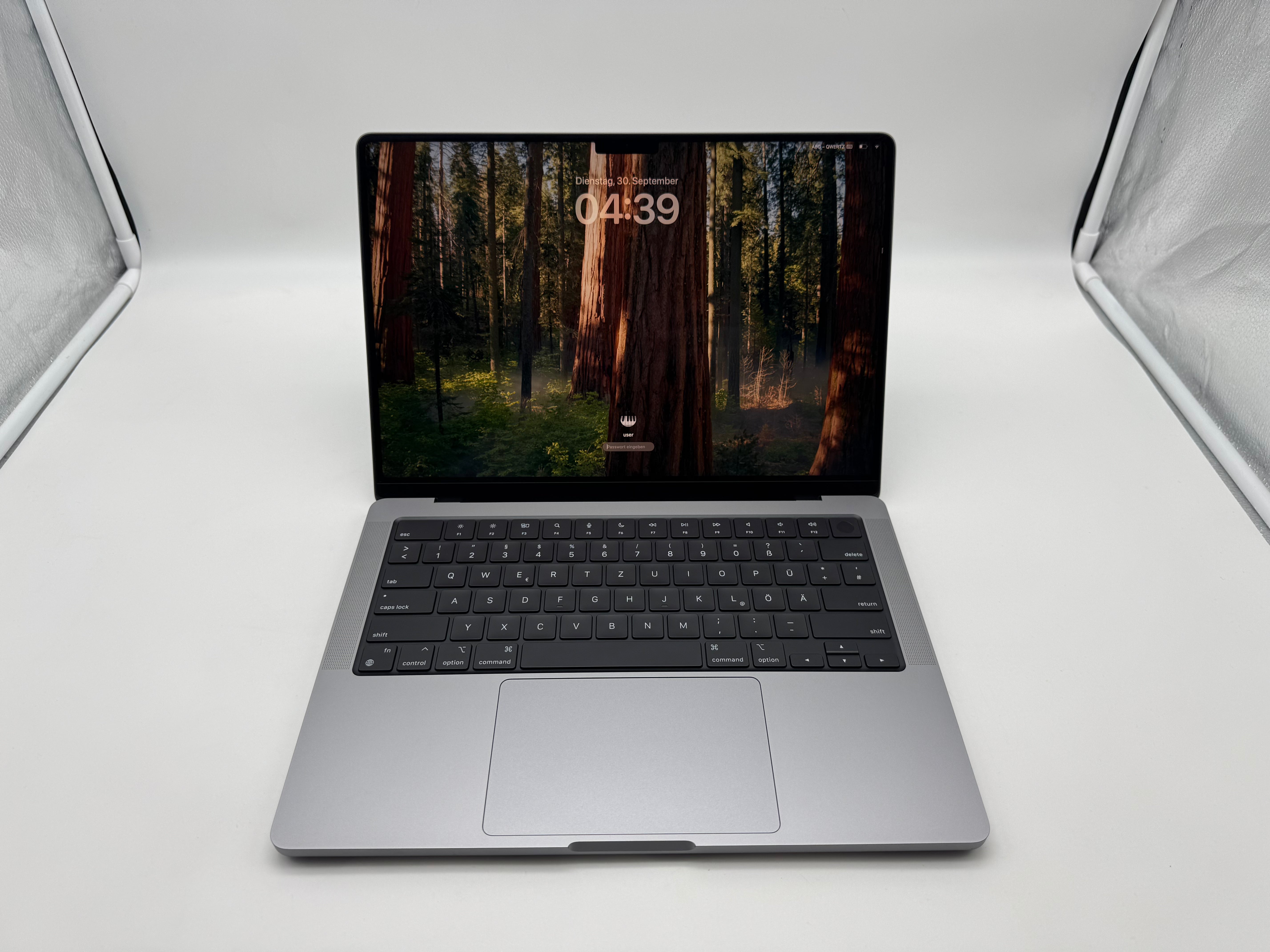 Macbook Pro 14" A2442 2021 M1 Pro 32GB 1TB 16C Spacegrau MwSt. #PS343