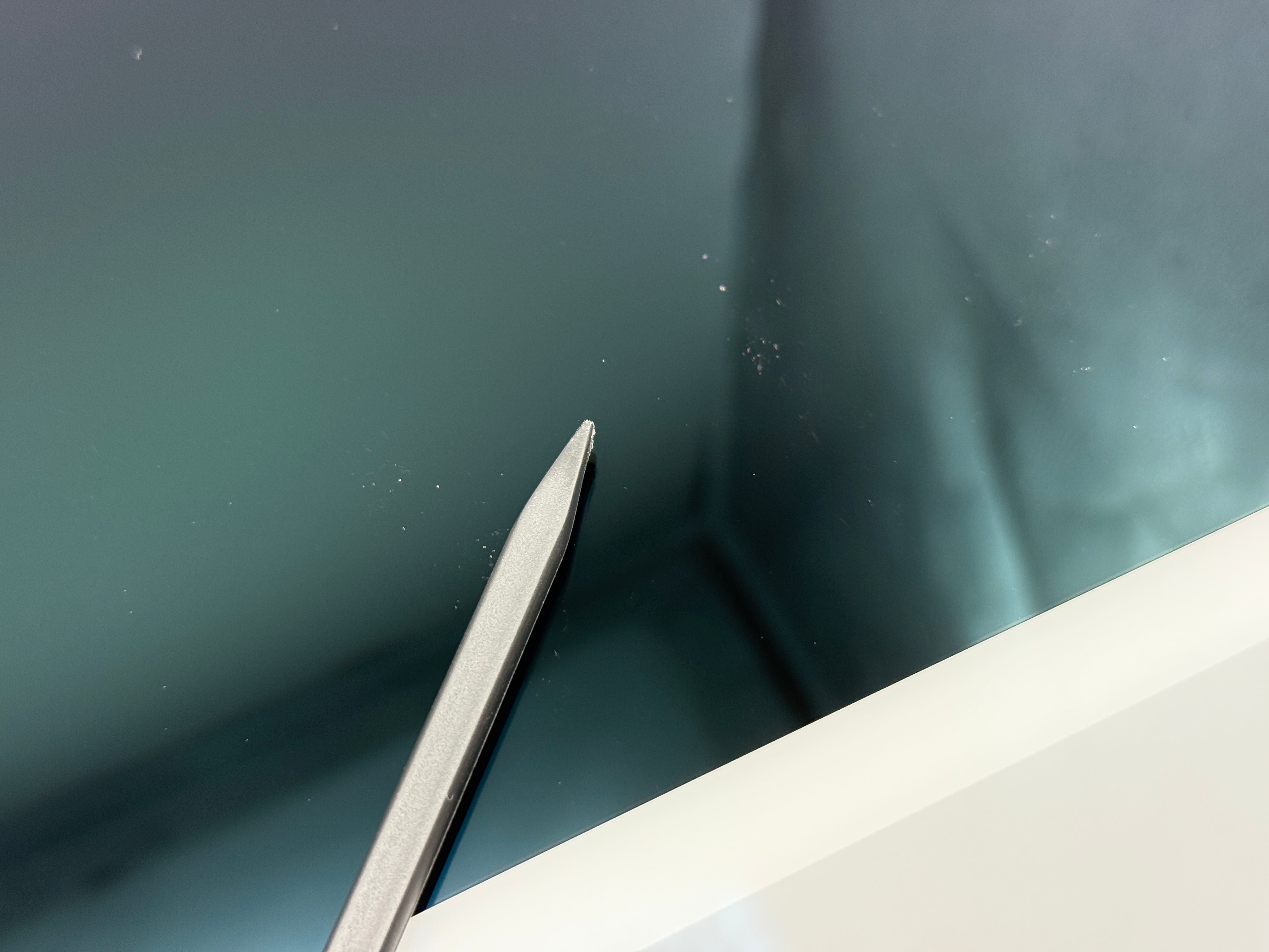 iMac 24" 4,5K M1 2021 A2438 A2439 Display Glas Silber Silver #D1005