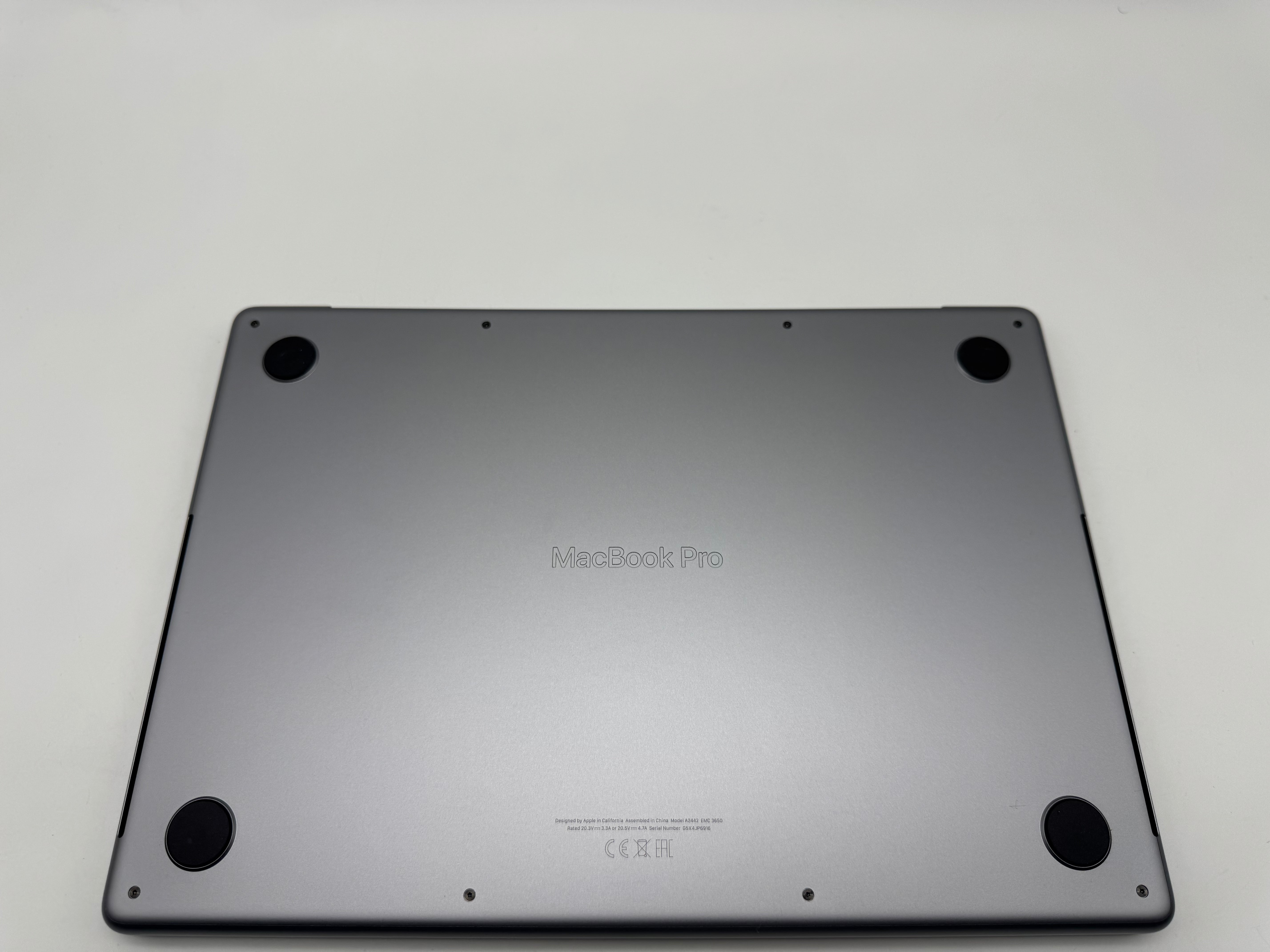 Macbook Pro 14" A2442 2021 M1 Pro 32GB 1TB 16C Spacegrau MwSt. #PS358