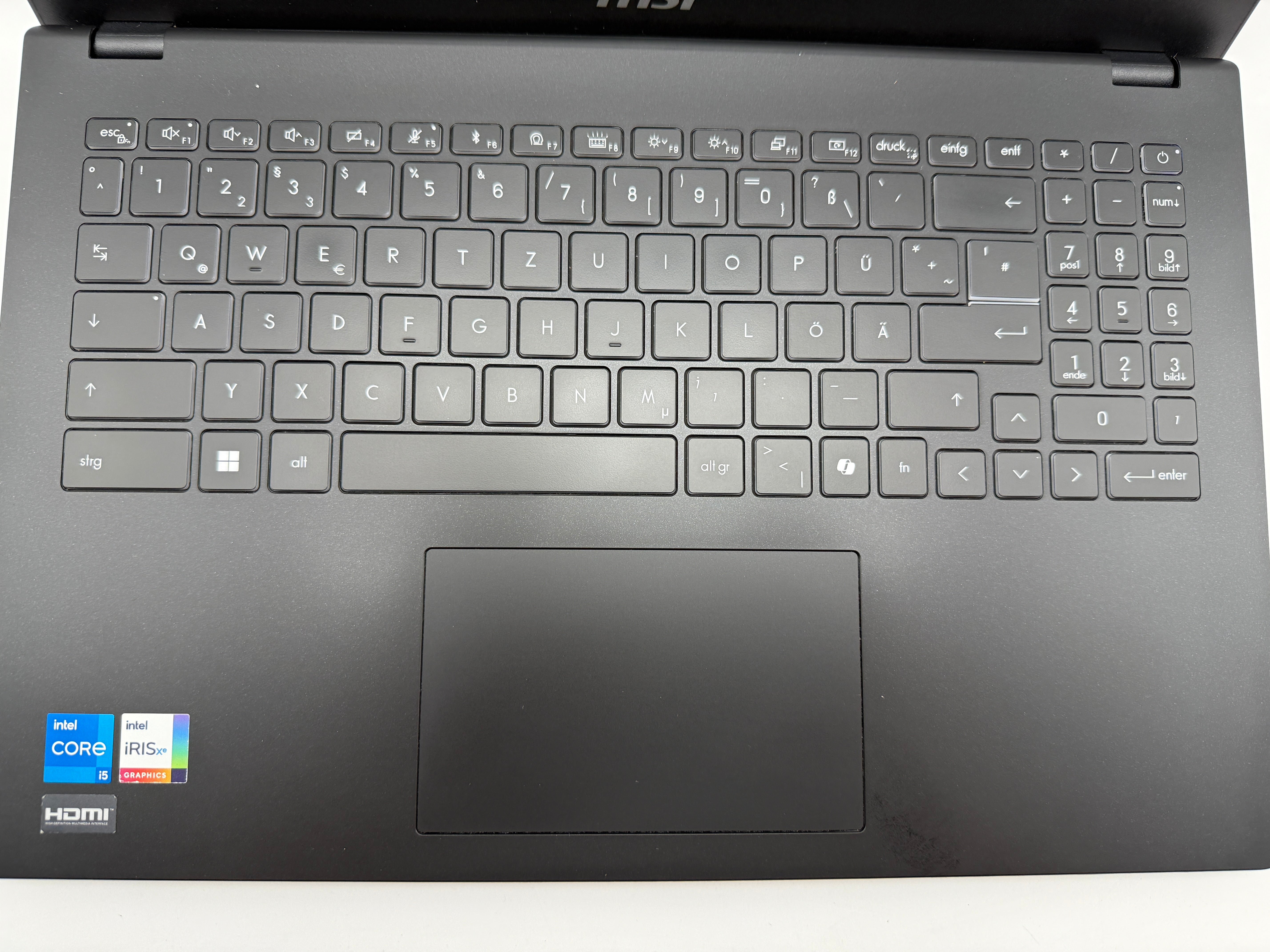 MSI Modern 15 B12MO i5 1235U 1,3 Ghz 16GB 512GB Grau MwSt.