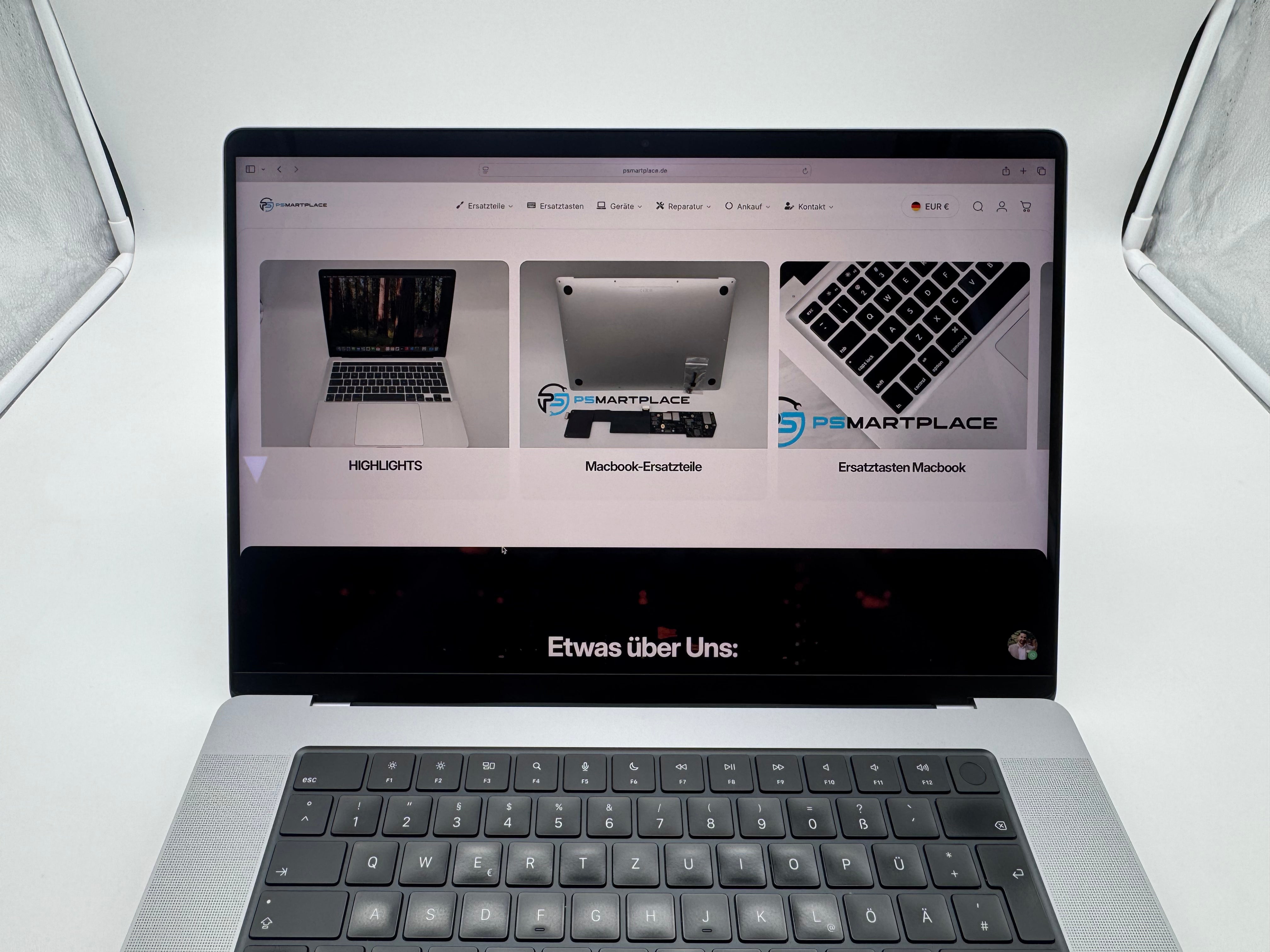 Macbook Pro 16" A2485 M1 Max 32GB 1TB 2021 32-C GPU Spacegrau MwSt. #PS368