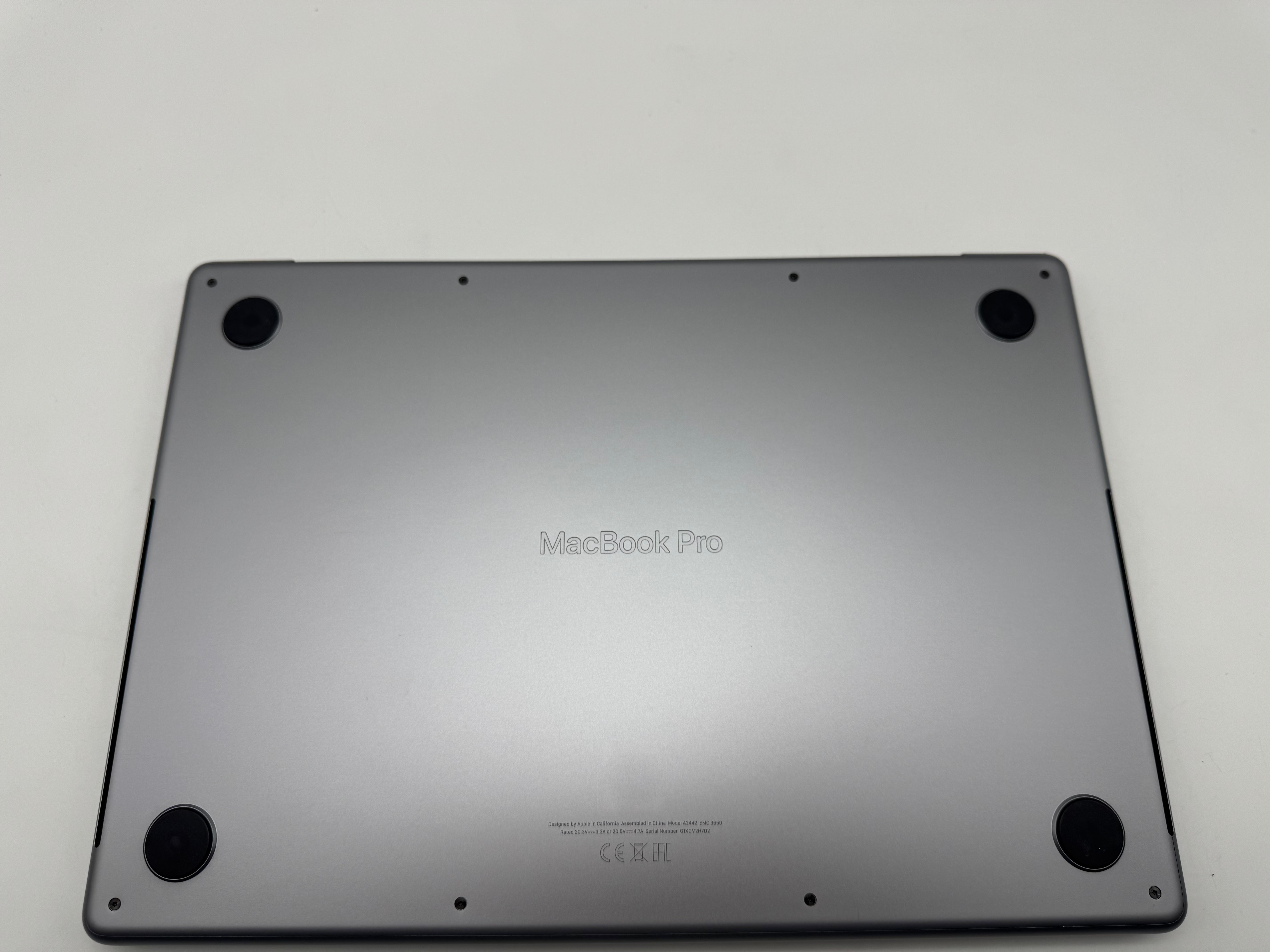 Macbook Pro 14" A2442 2021 M1 8-C 16GB 512GB 14-C Spacegrau MwSt. #PS372