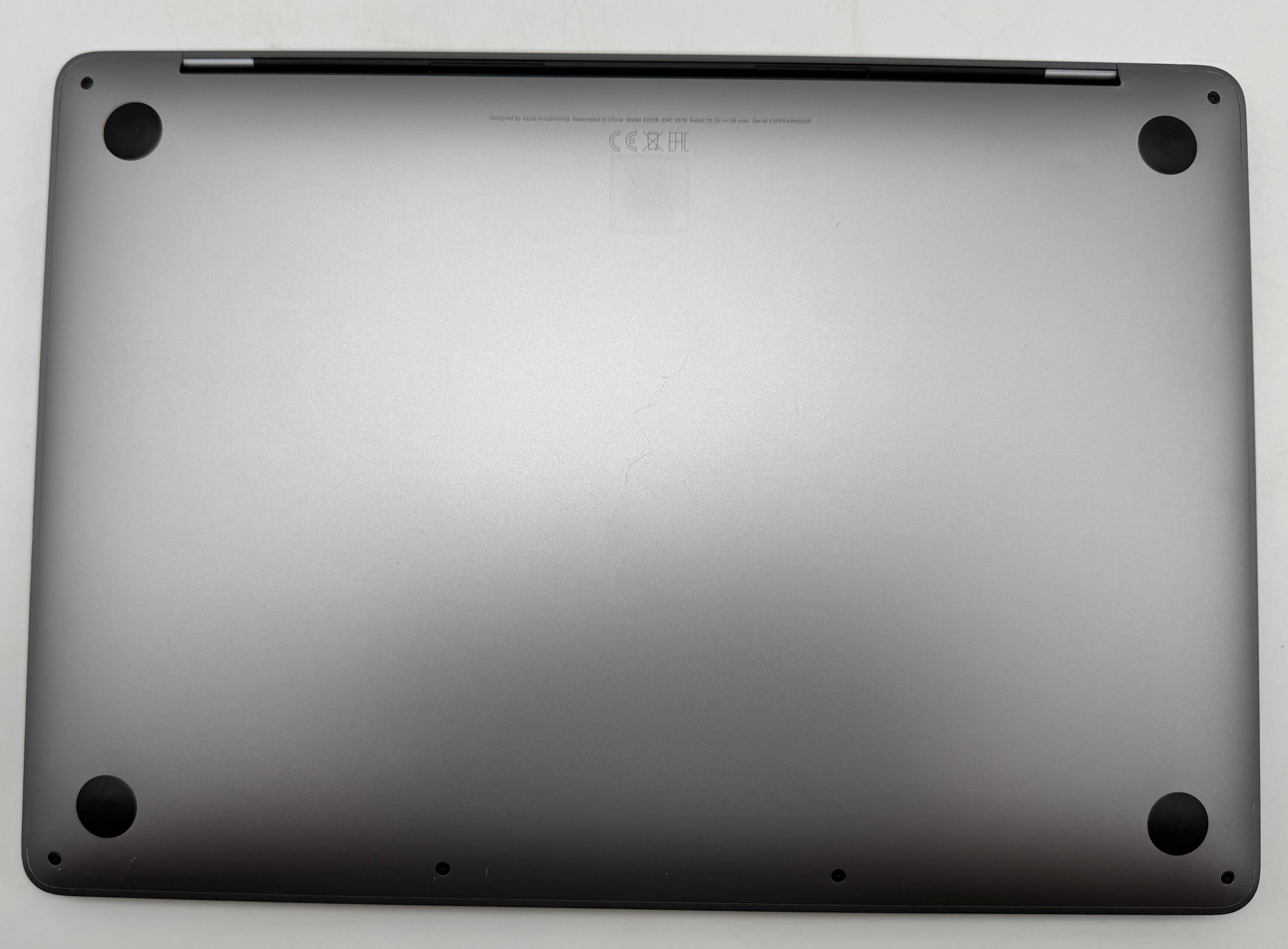 Macbook Pro 13" A2338 M1 16GB 1TB 2020 Spacegrau Grau MwSt. #PS414